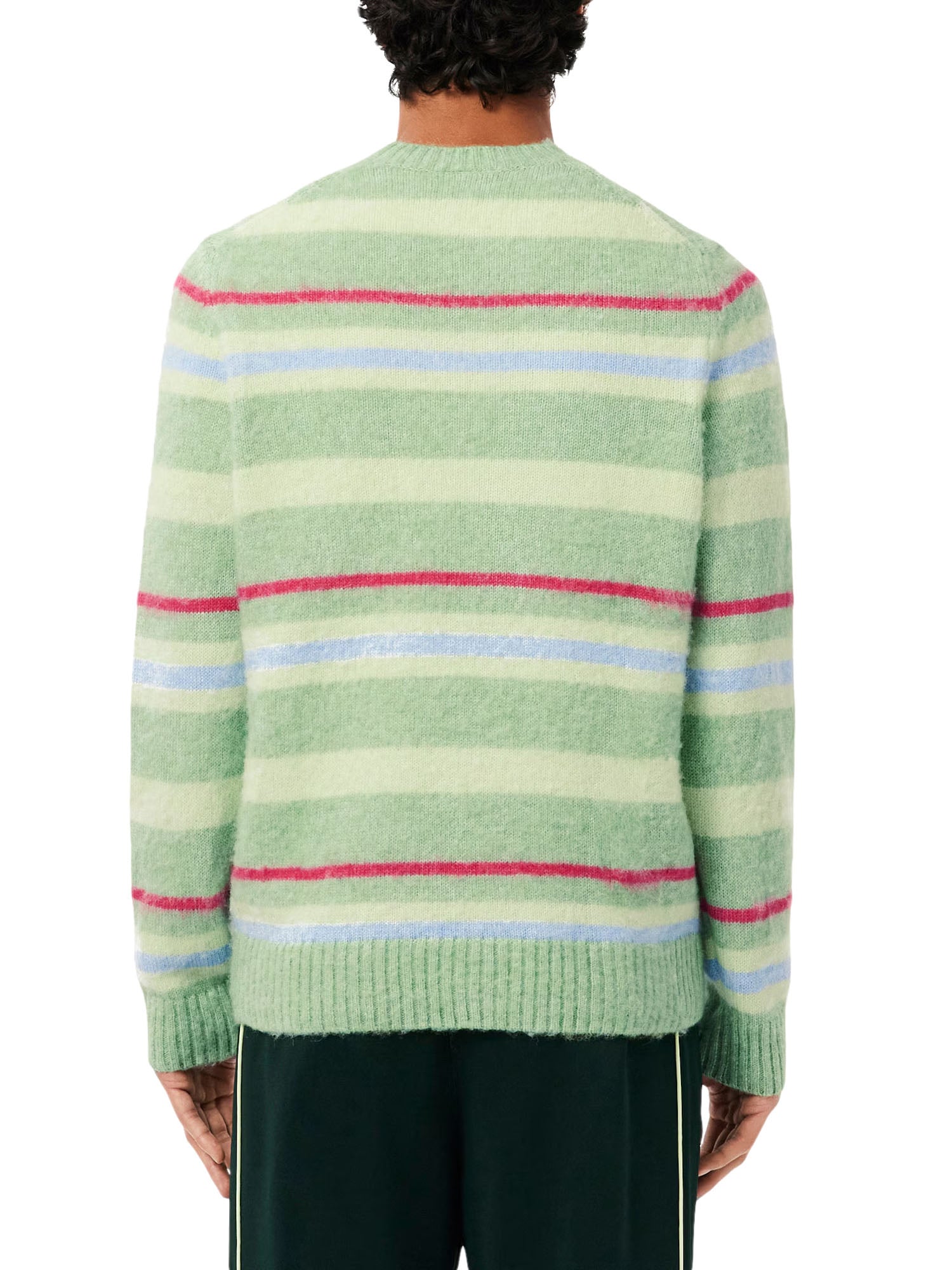 Lacoste Maglione in Lana e Alpaca Uomo Multicolore