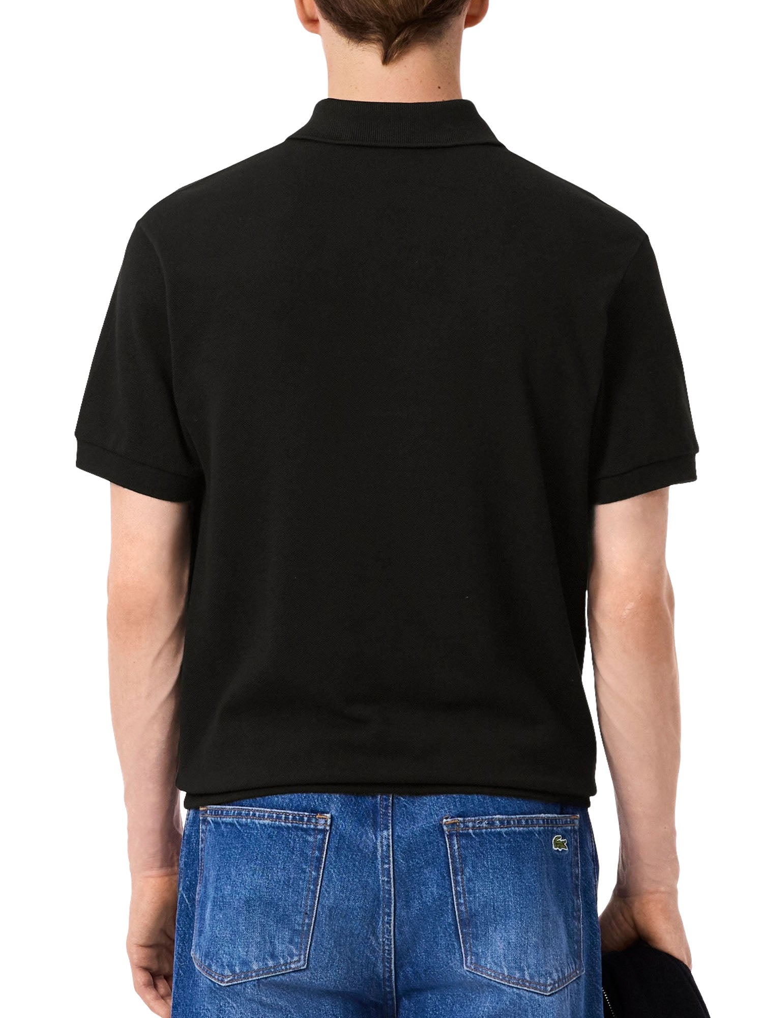 Lacoste Polo Classica Coccodrillo Nero