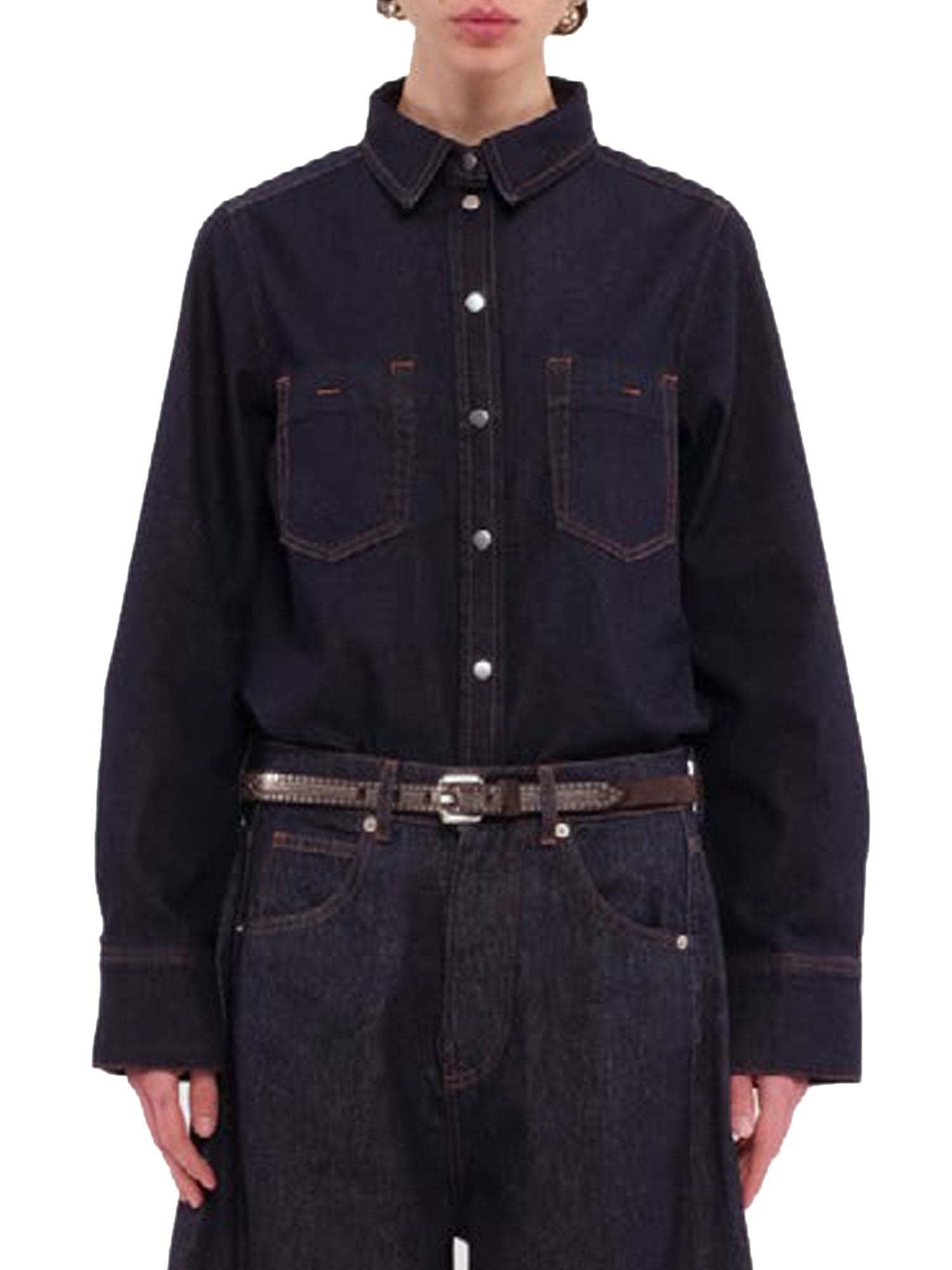 Tela9 Camicia Ben Donna Blu