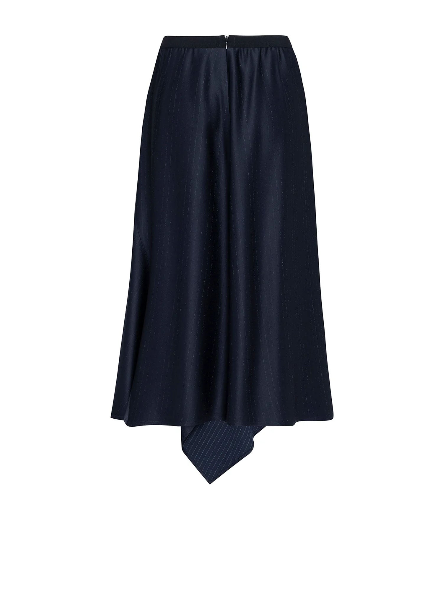 Tela9 Gonna Rondine Donna Blu