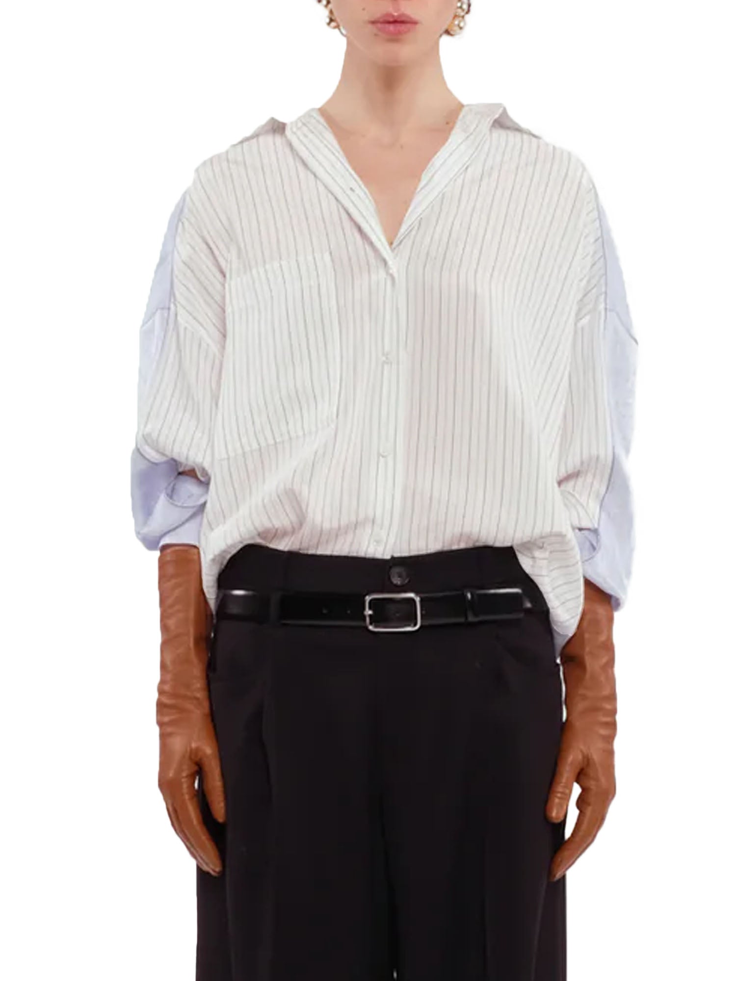 Tela9 Camicia Nora Bastonetto Multicolore