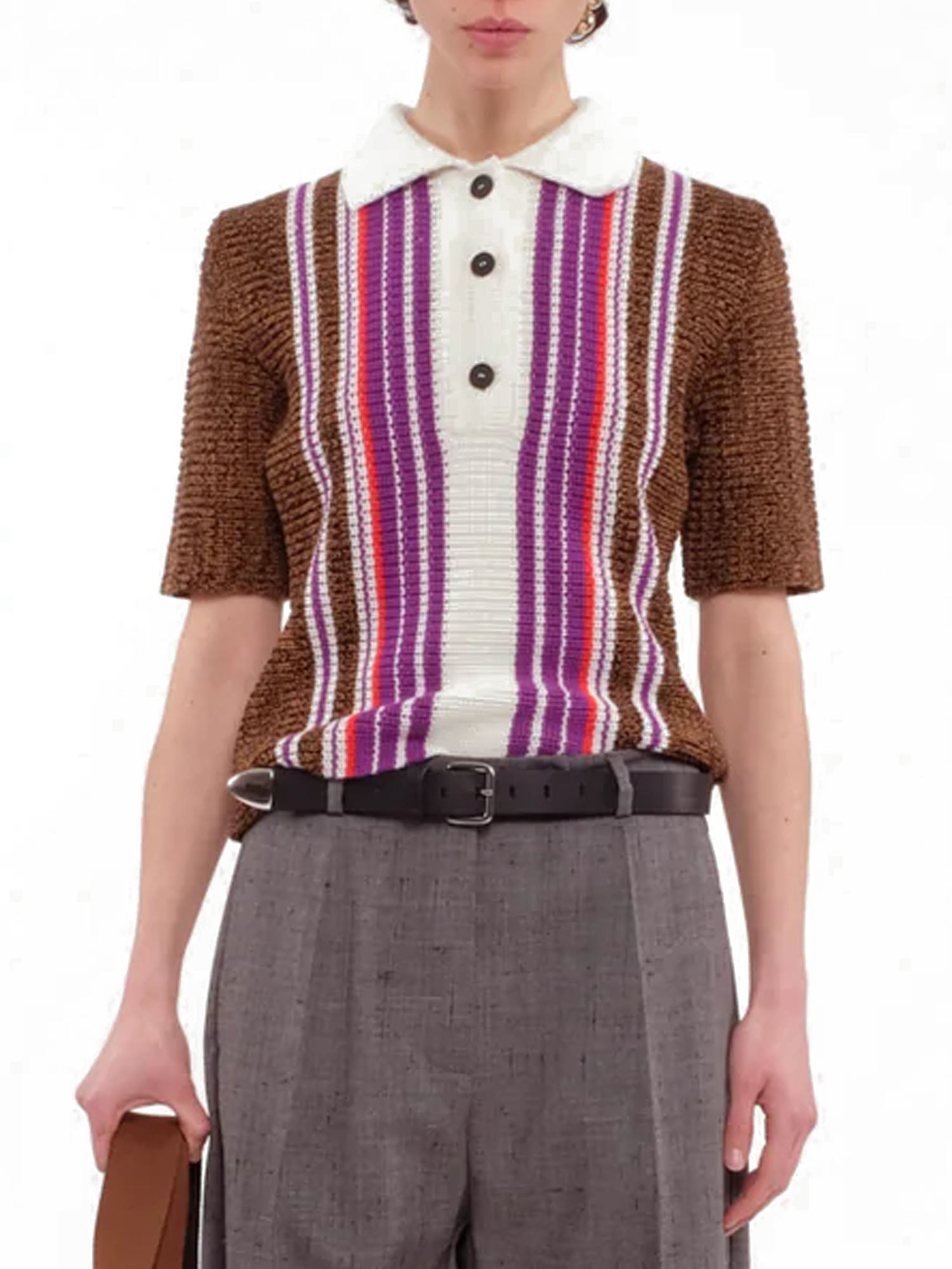 Tela9 Polo Vivien Donna Multicolore