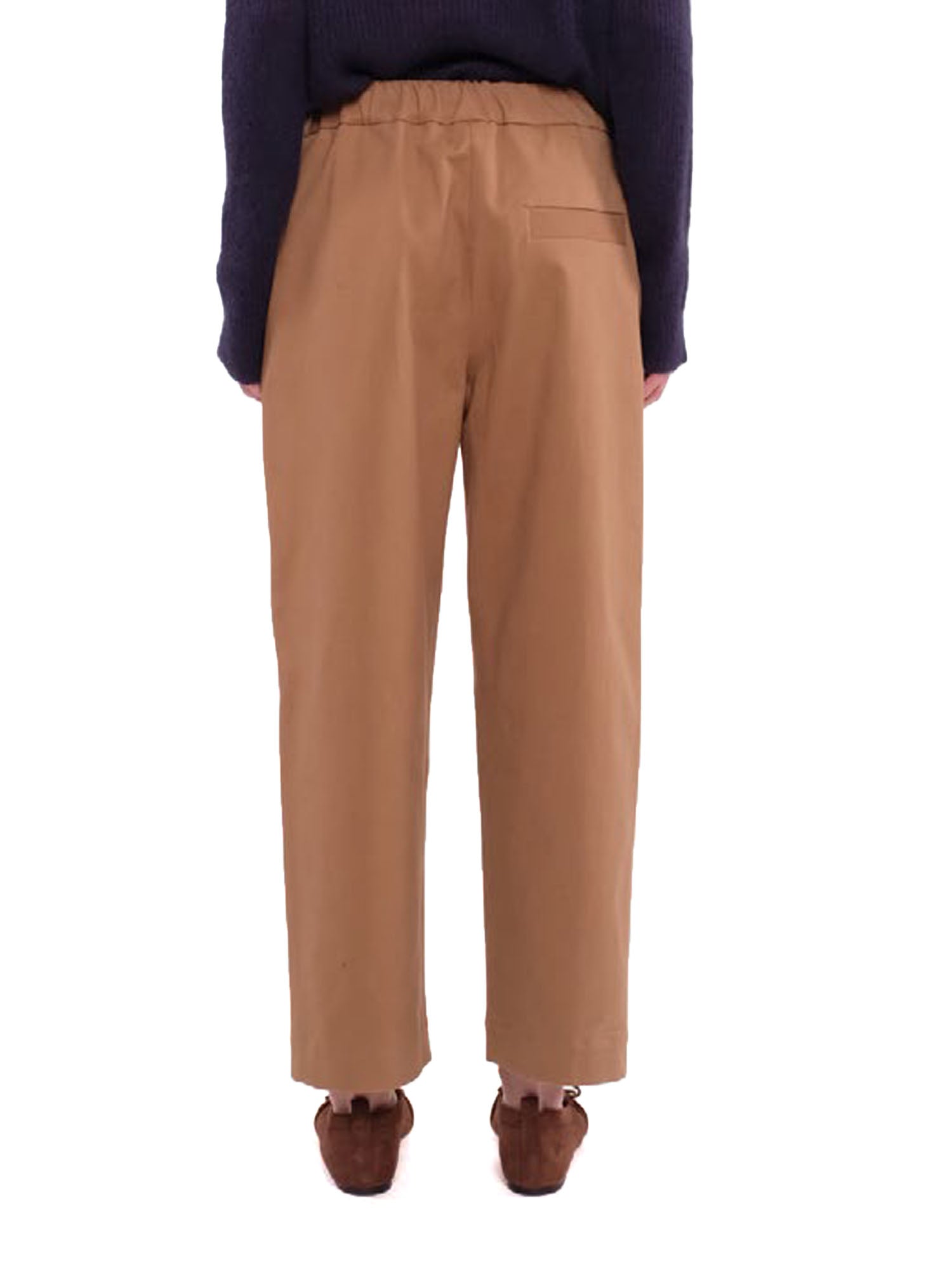 Tela9 Pantalone Chico Donna Marrone