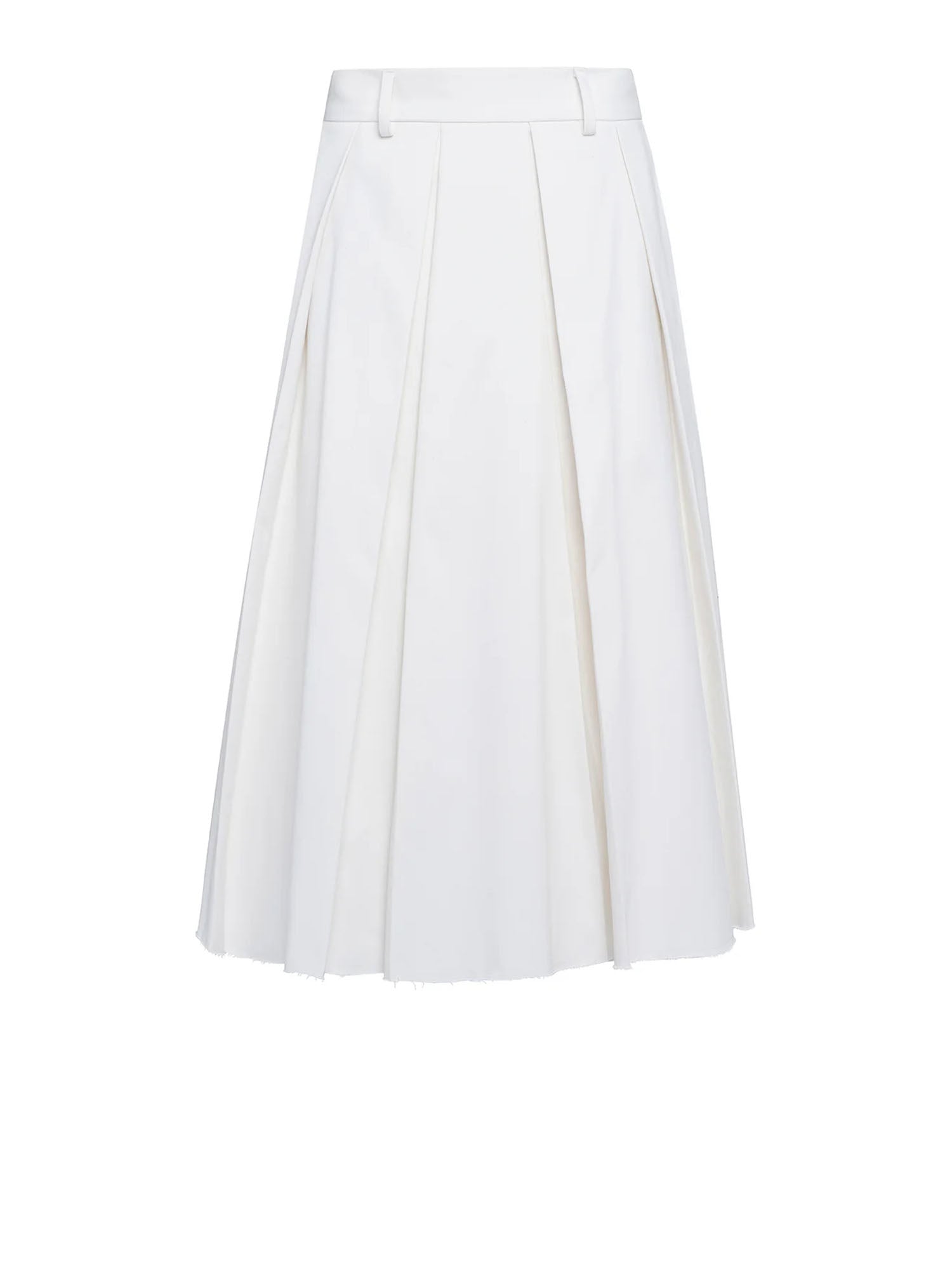 Tela9 Gonna Charlotte Bianco