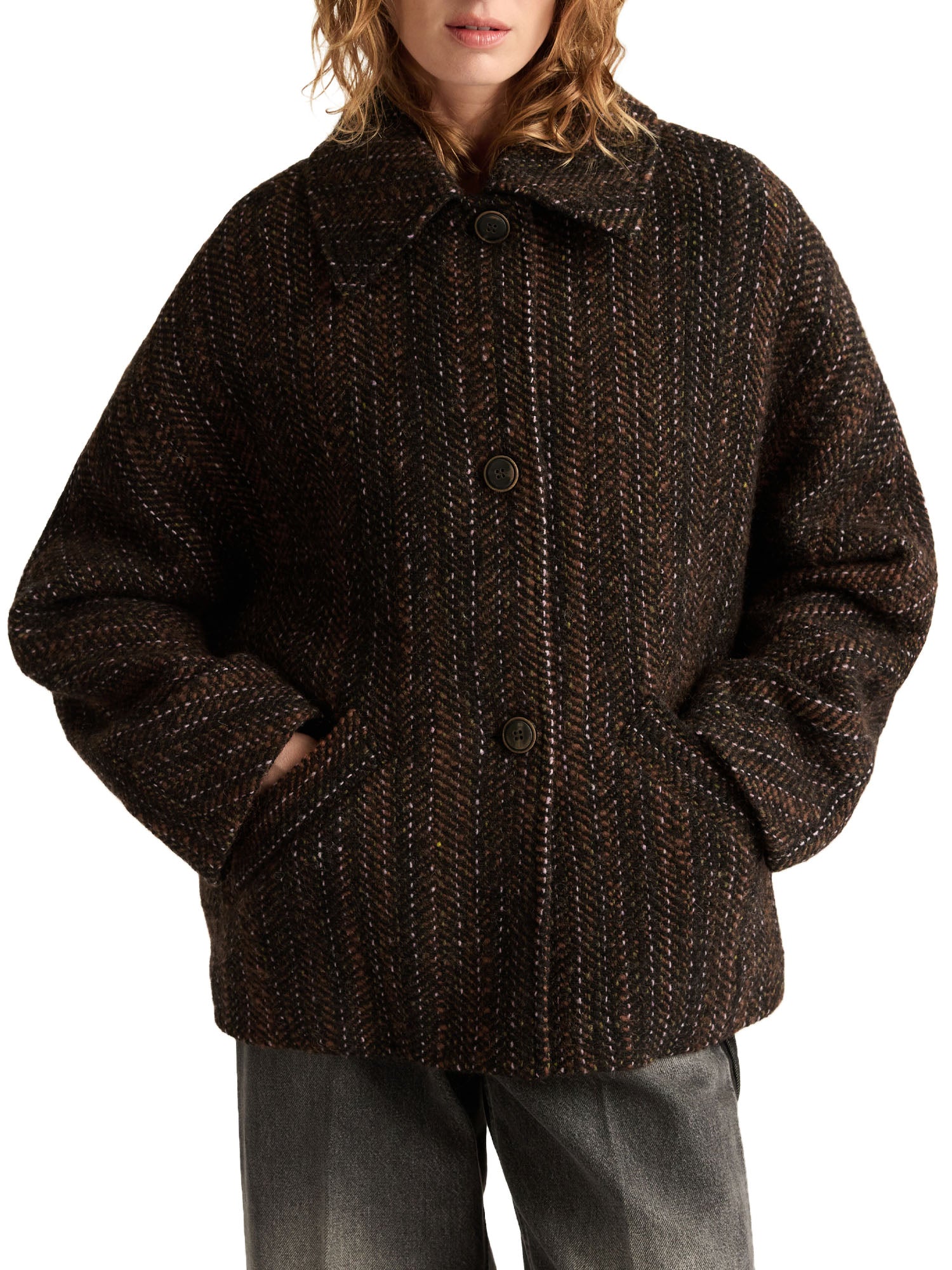 Momonì Lord Cappotto Donna Multicolore