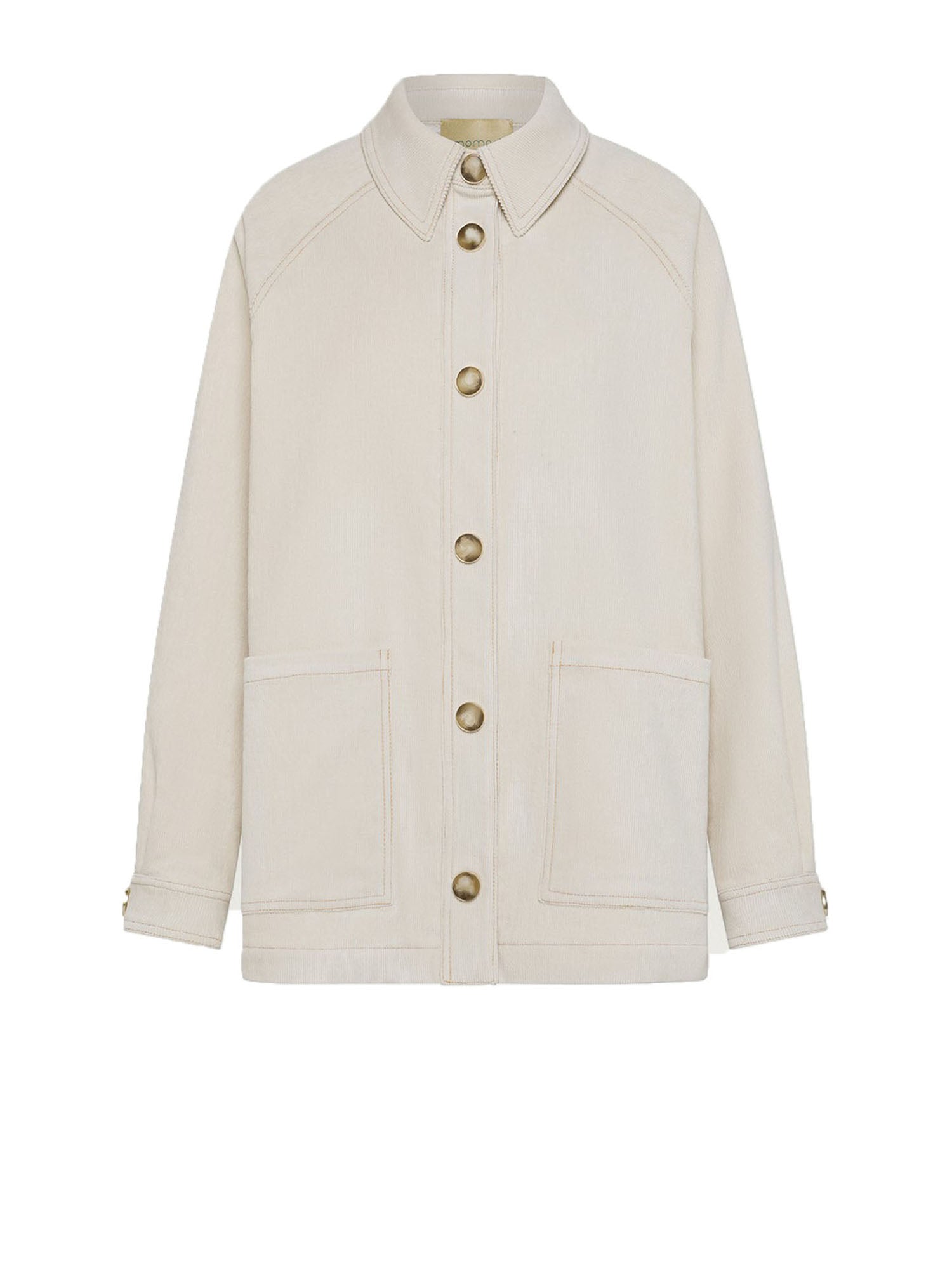 Momonì Yame Cappotto Donna Bianco