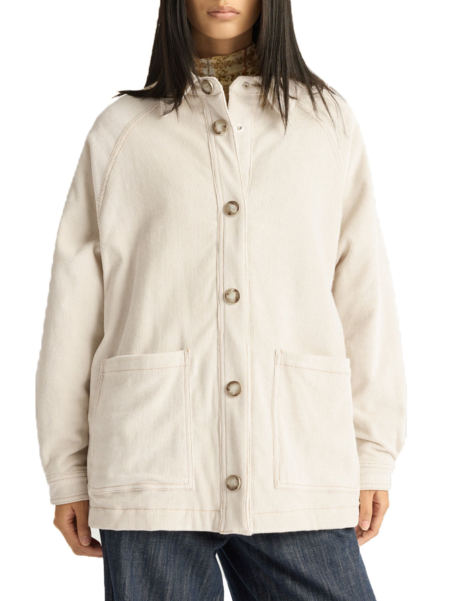 Momonì Yame Cappotto Donna Bianco
