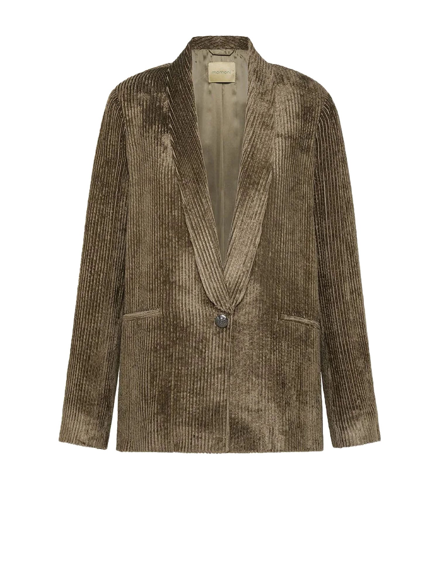 Momonì Pembroke Giacca Donna Verde