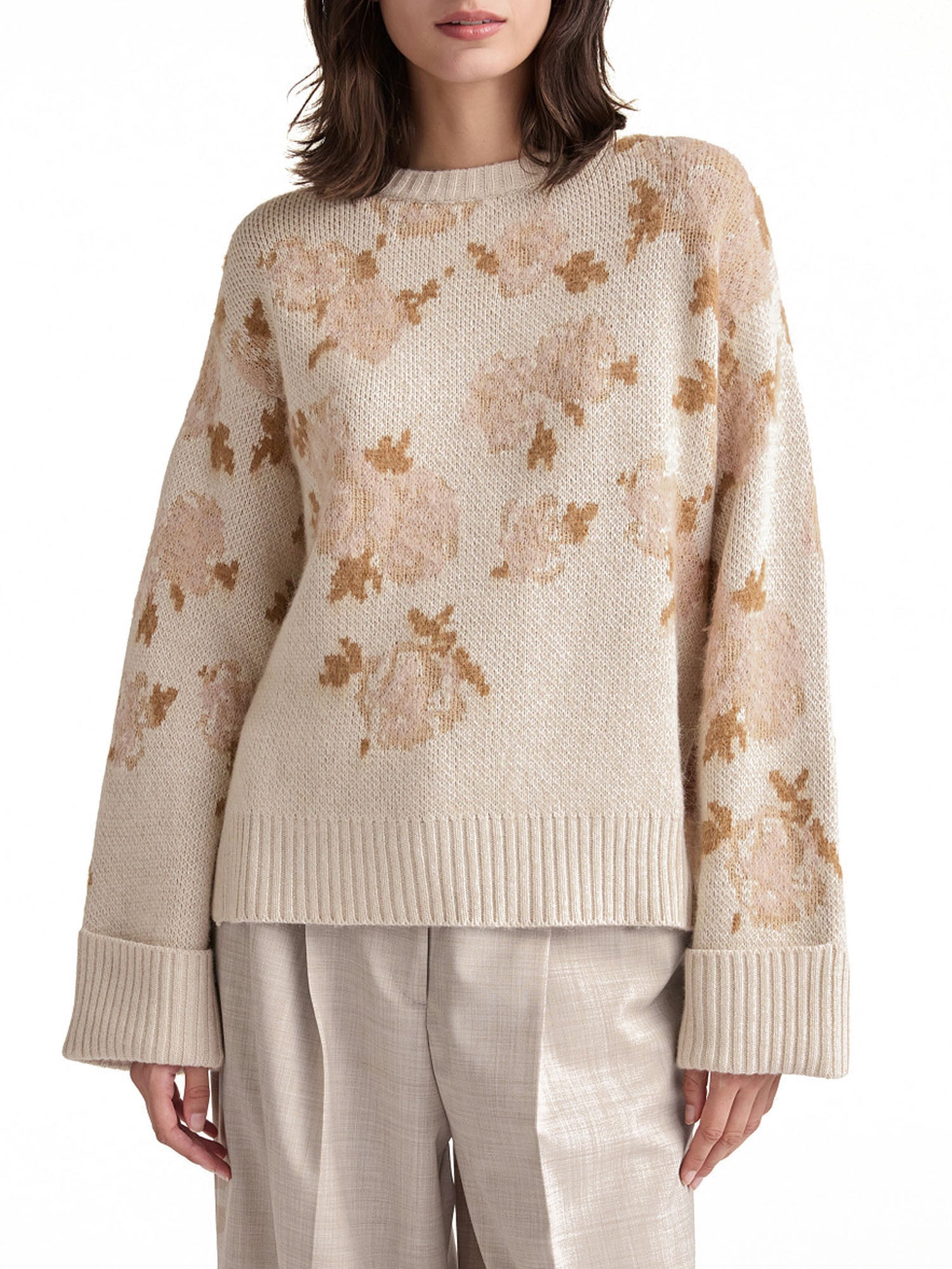 Momonì Prince Maglione Donna Rosa