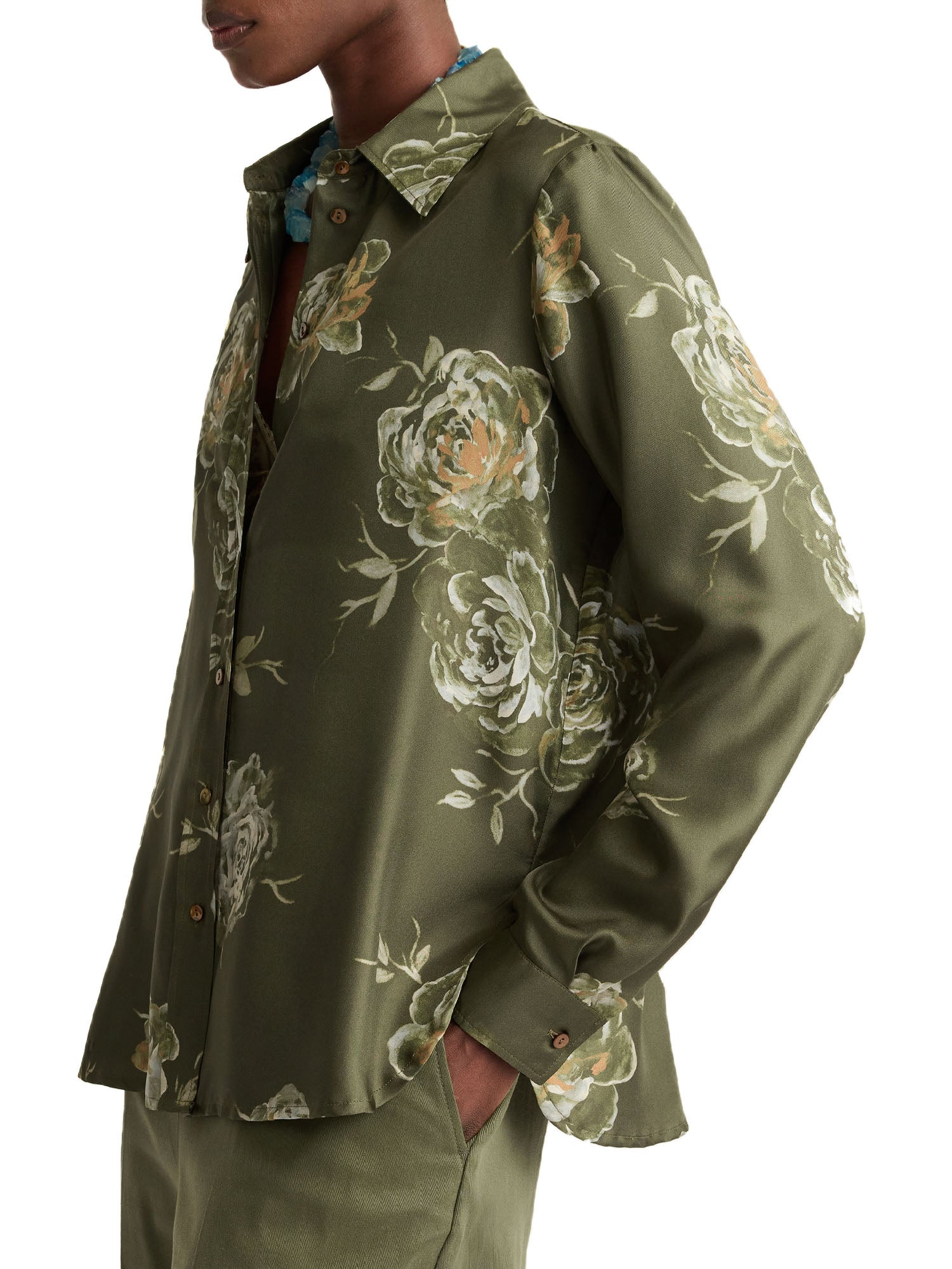 Momonì Arles Camicia Verde