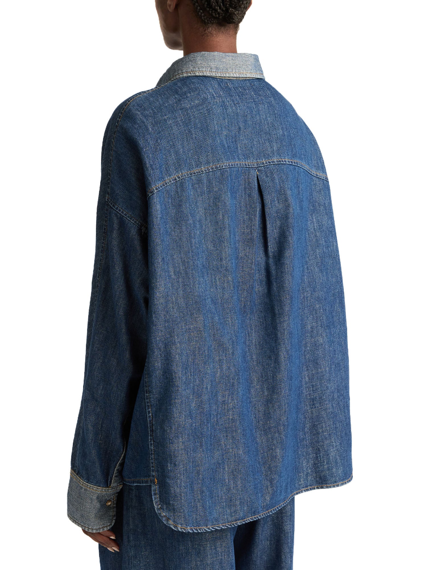 Momonì Zoe Camicia Blu