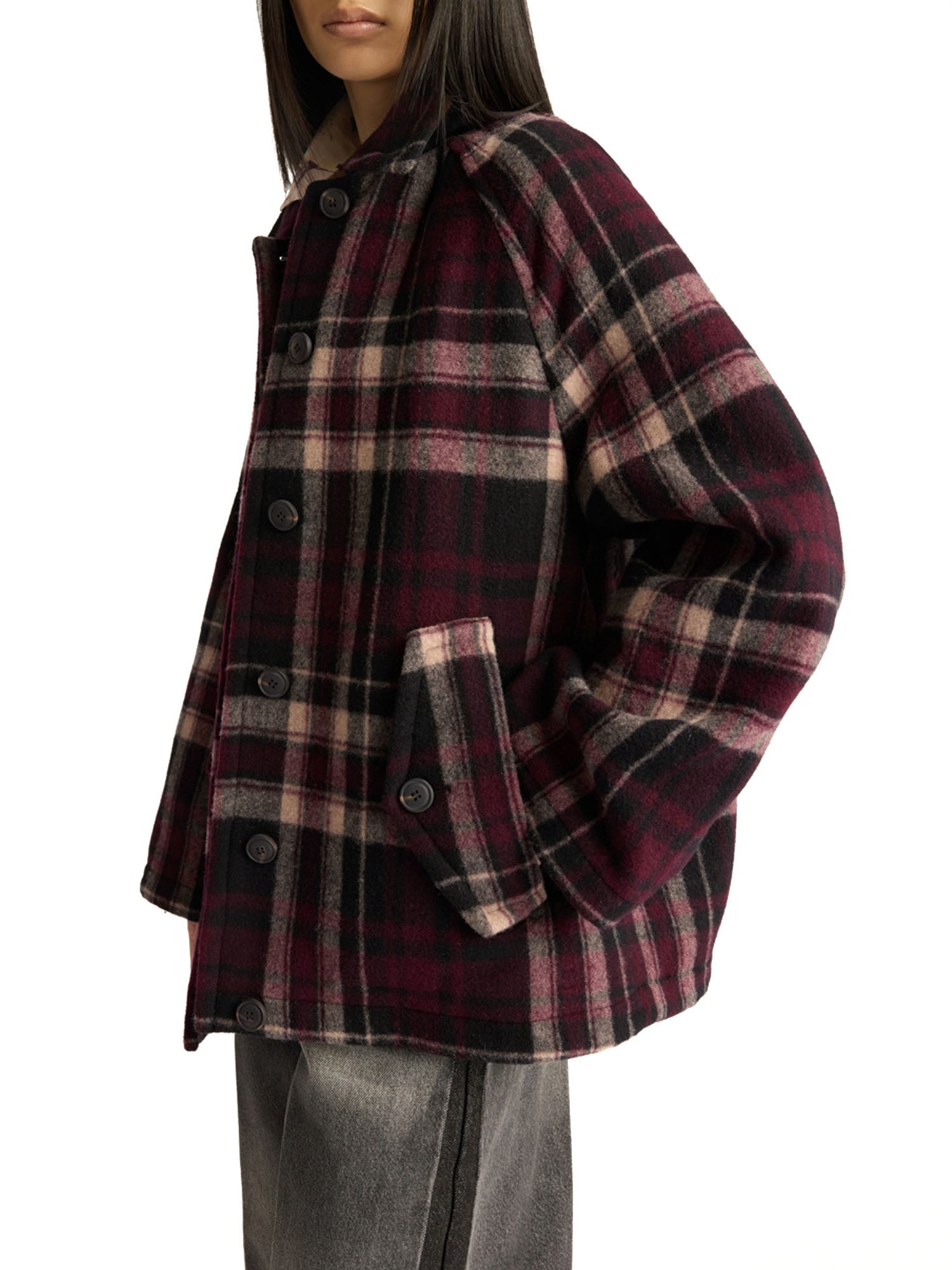 Momonì Cappotto Brighton Donna Bordeaux