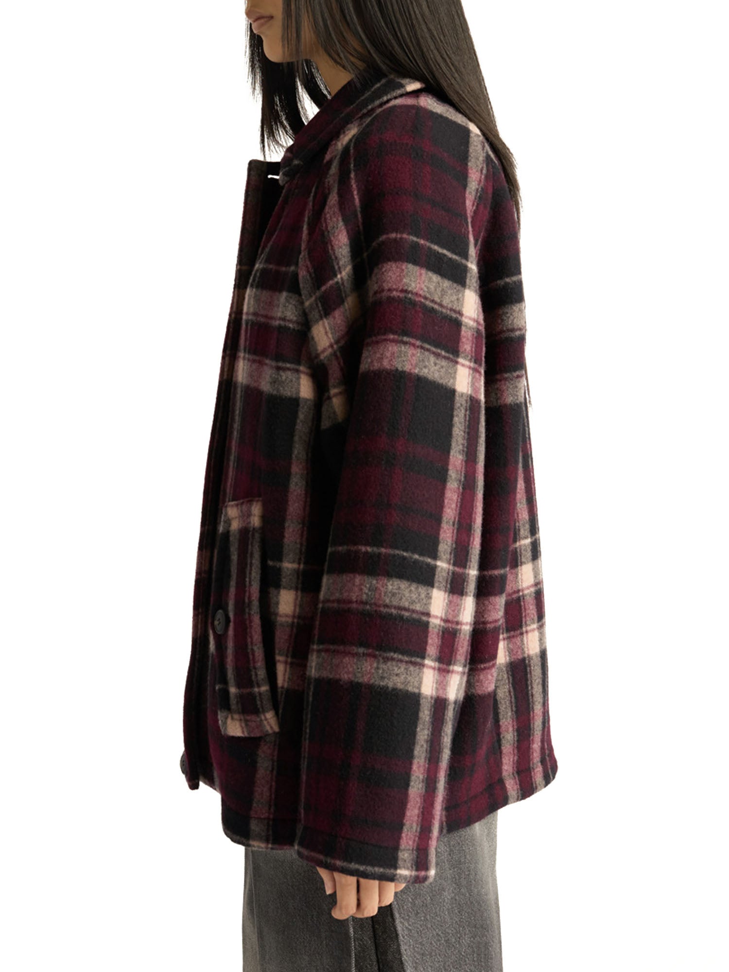 Momonì Cappotto Brighton Donna Bordeaux