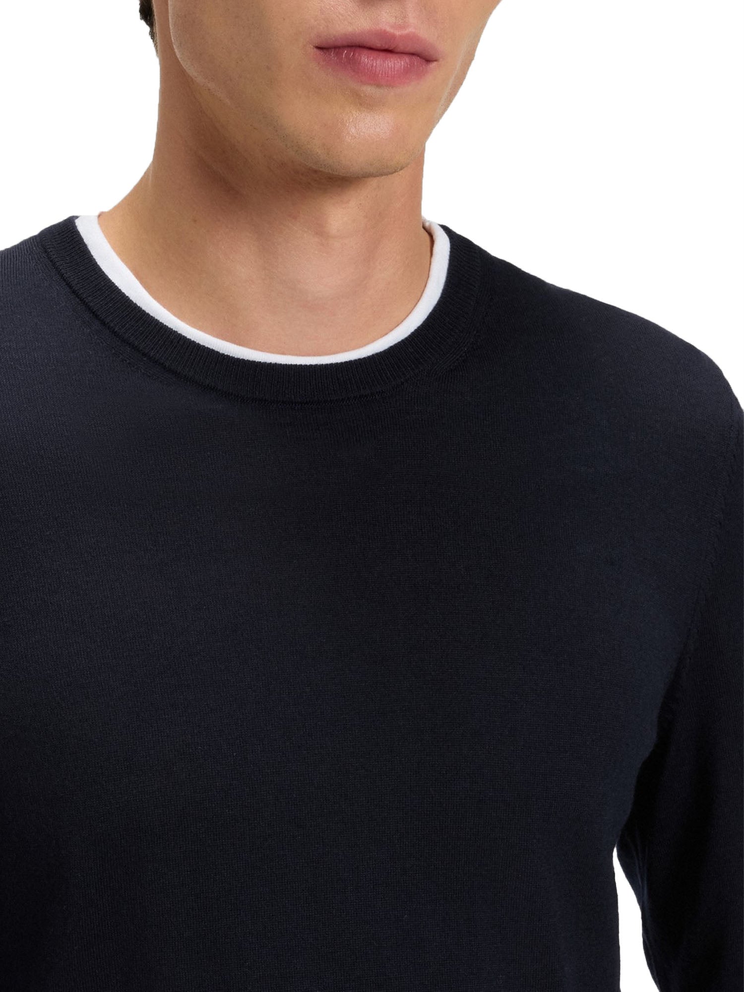 Boss Leno P Girocollo Blu