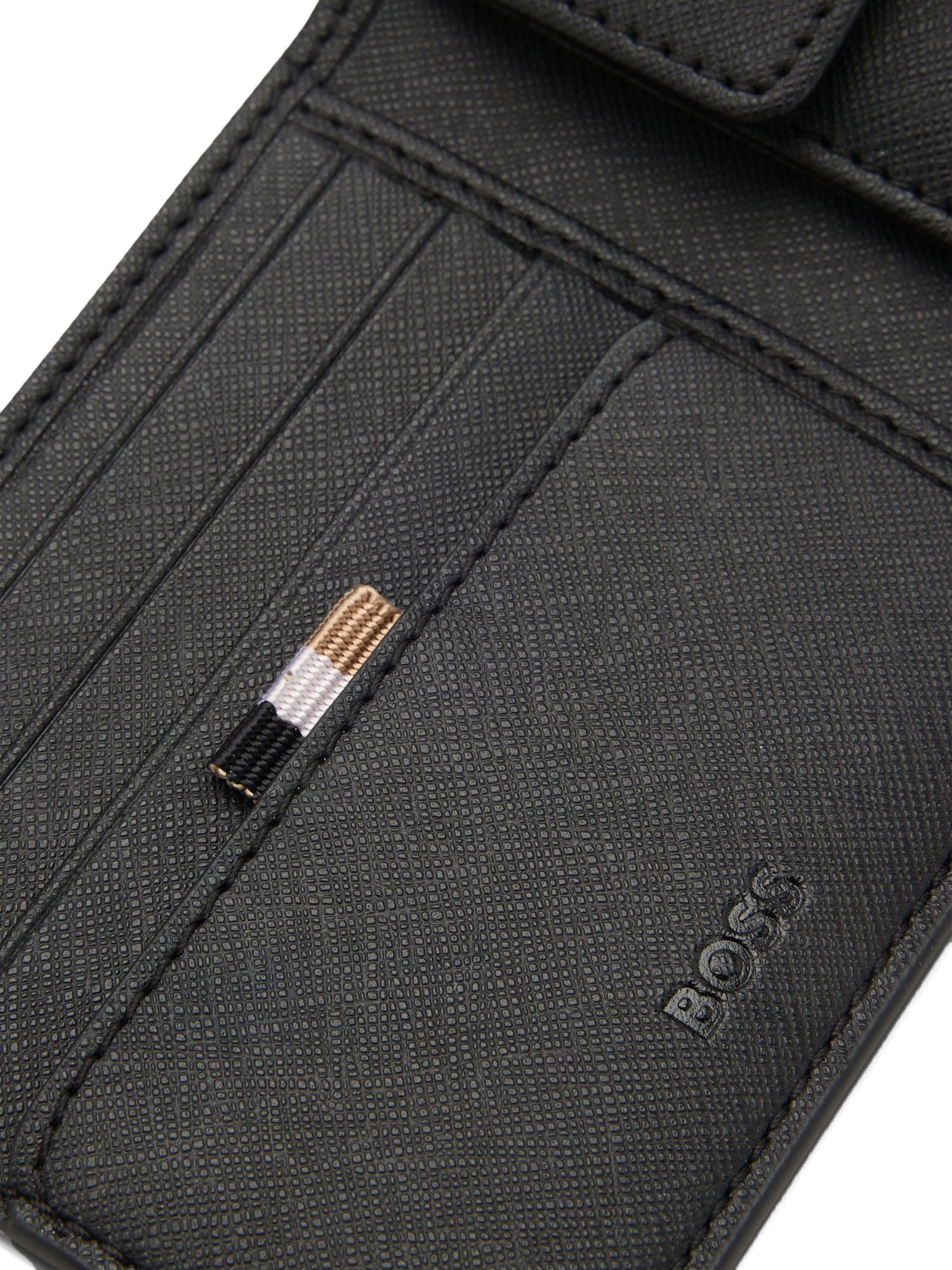 Boss Zair 4cc Coin Portafoglio Nero