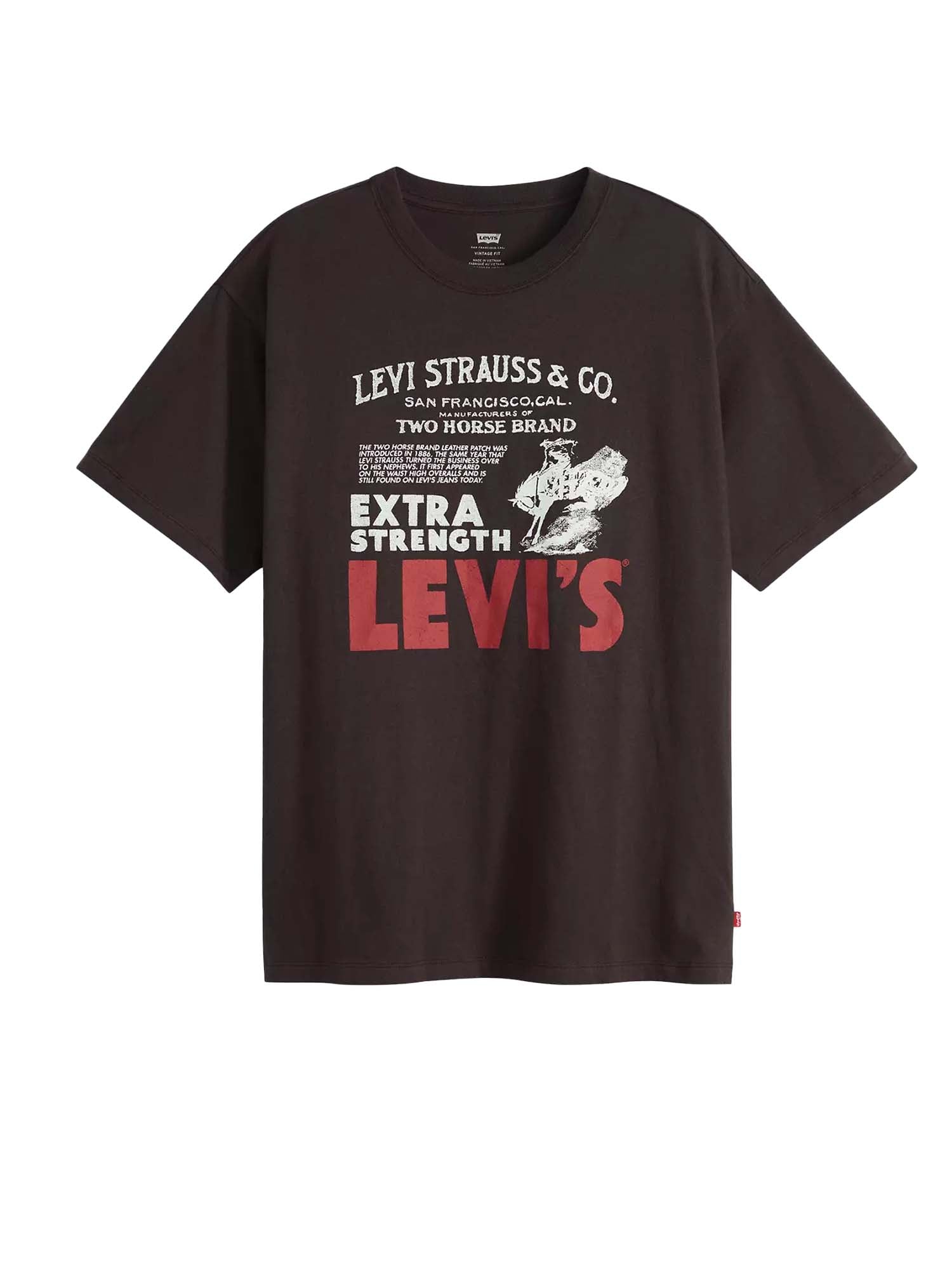 Logo Levis T Shirt Nera ▷ Nera Per Bambini Con Patch Logo Levi's