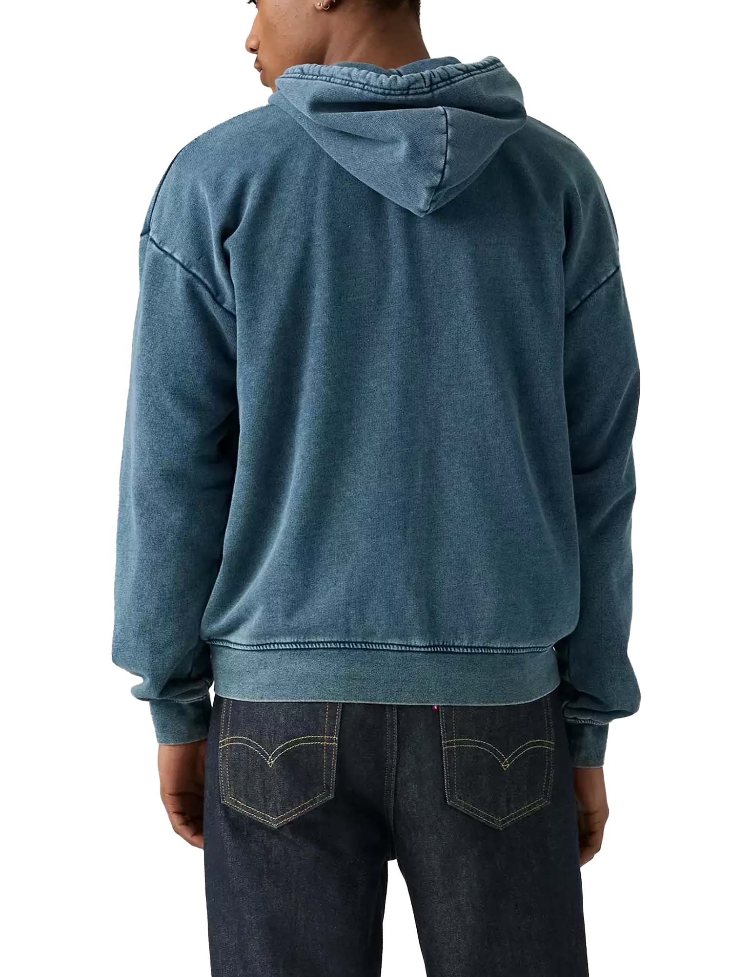 Levi's® Felpa western Lowell western con cerniera integrale Blu