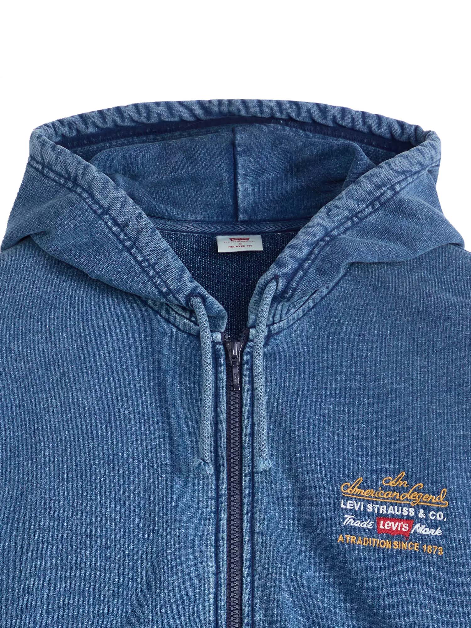 Levi's® Felpa western Lowell western con cerniera integrale Blu