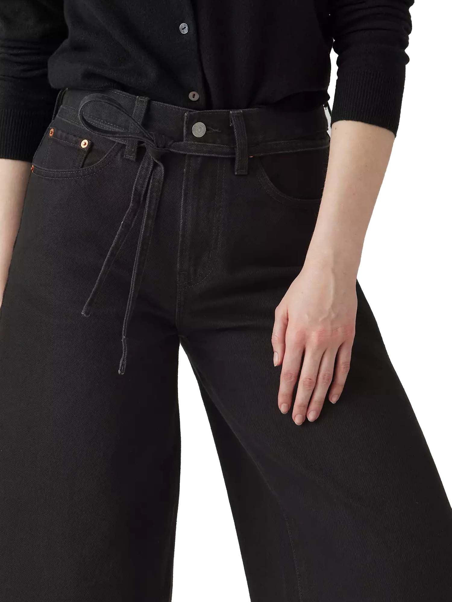 Levi's® Jeans XL Culotte Nero