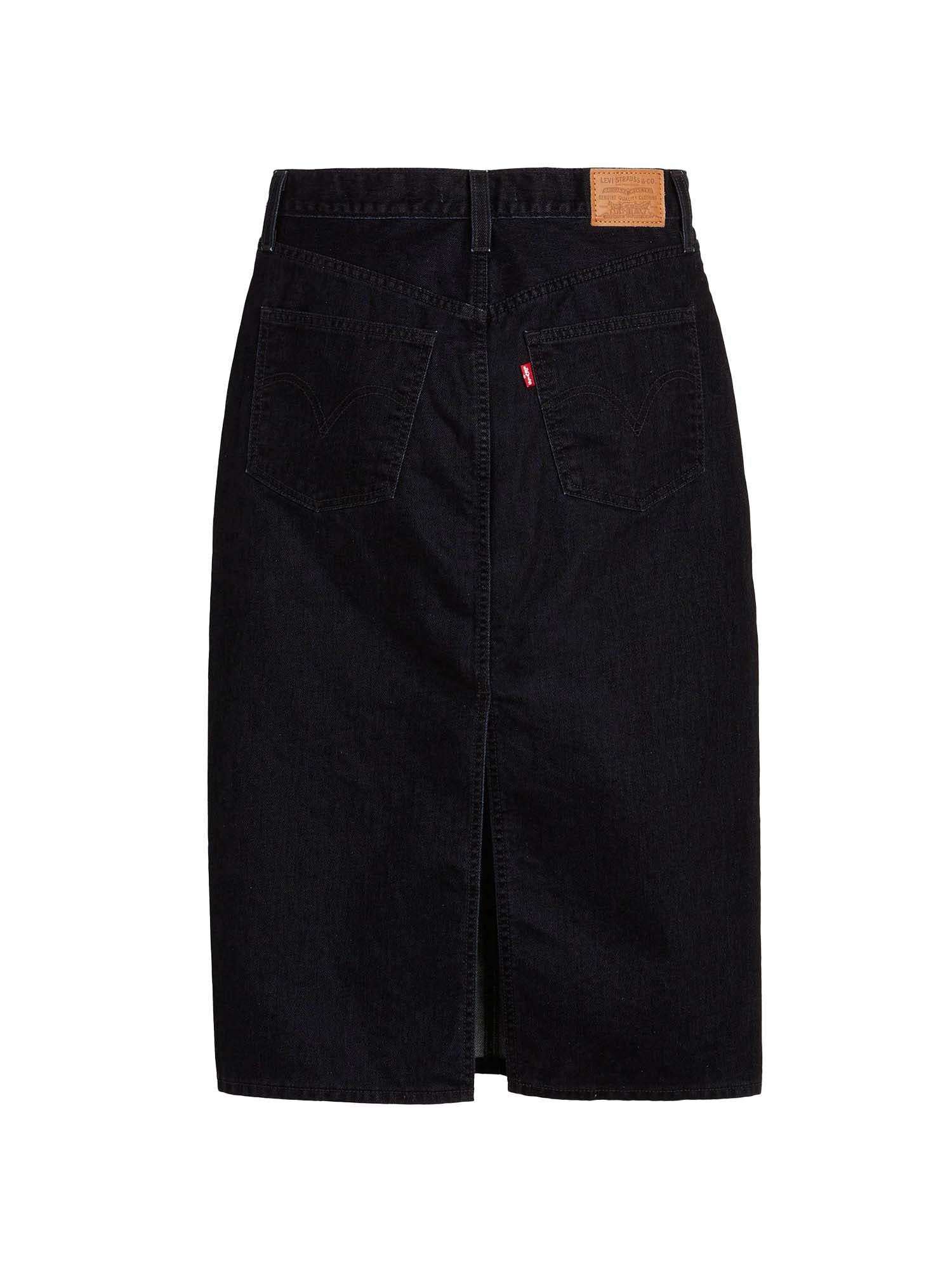 Levi's® Gonna con spacco a vita alta Blu