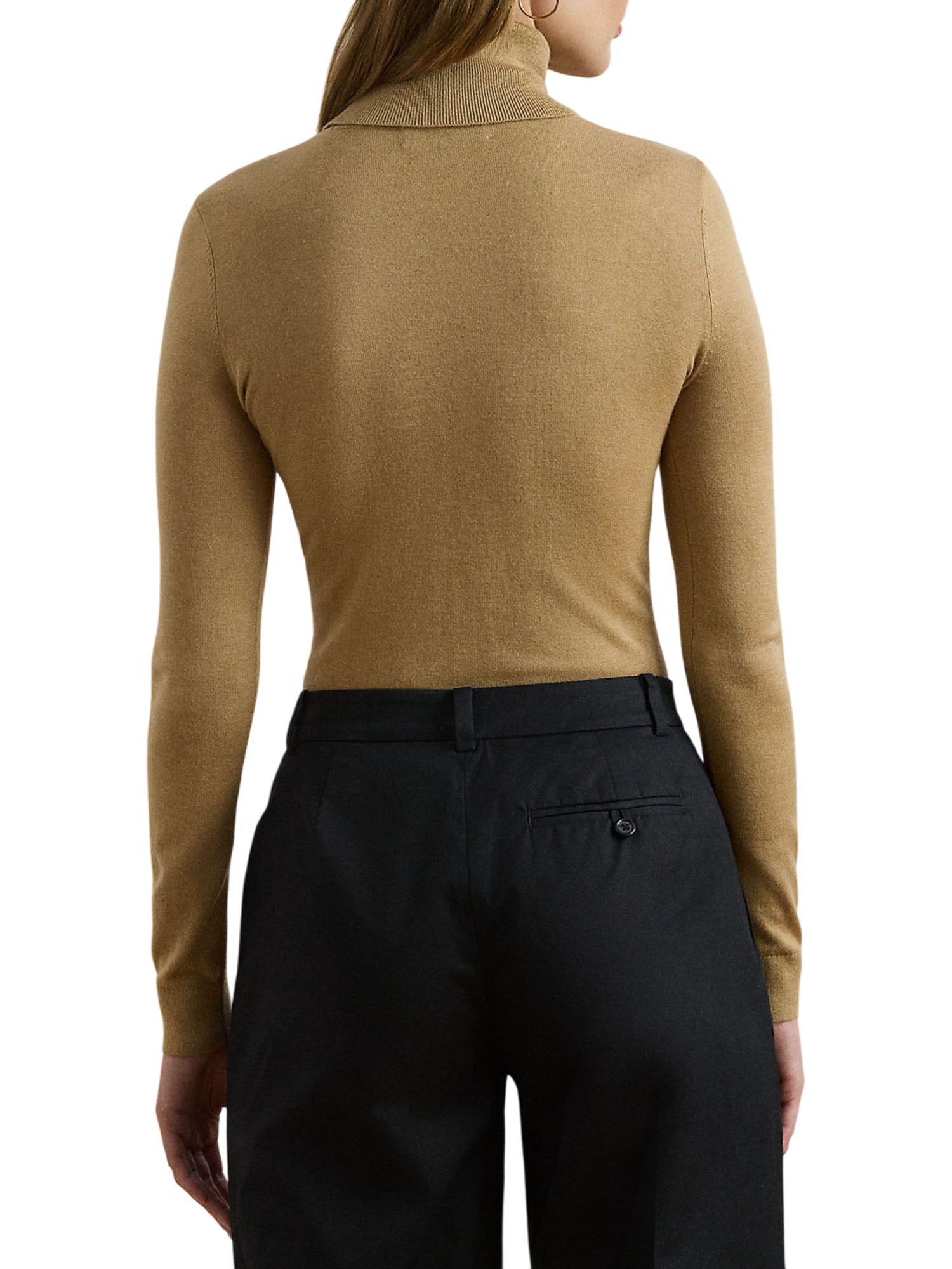 Ralph Lauren Zoe Long Sleeve Pullover Beige