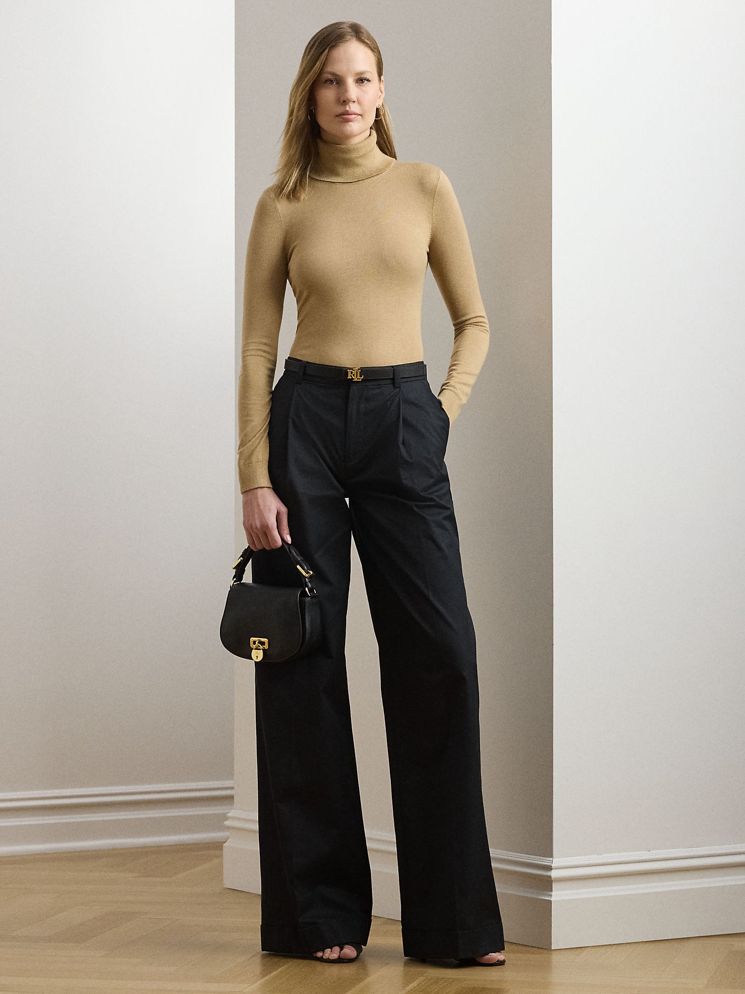 Ralph Lauren Zoe Long Sleeve Pullover Beige