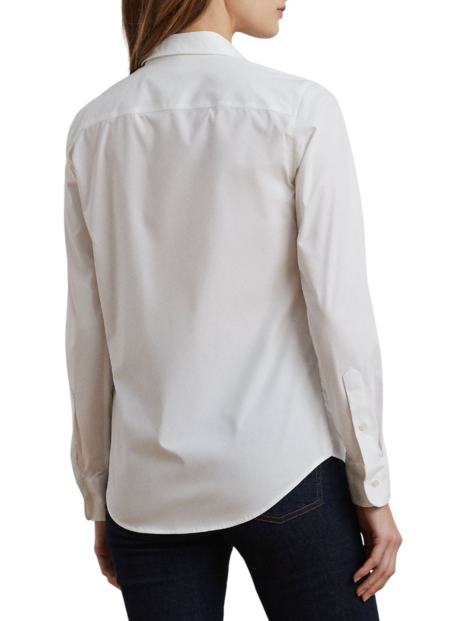 Ralph Lauren Jamelko Long Sleeve Camicia Bianco