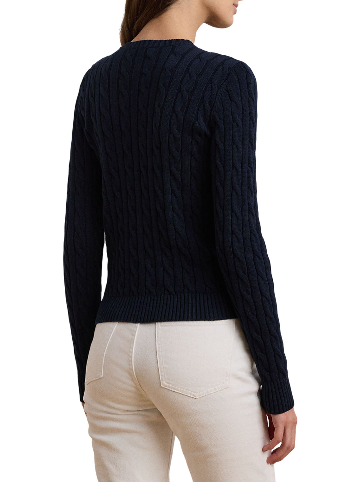 Lauren Ralph Lauren Ralhan Long Sleeve Cardigan Blu