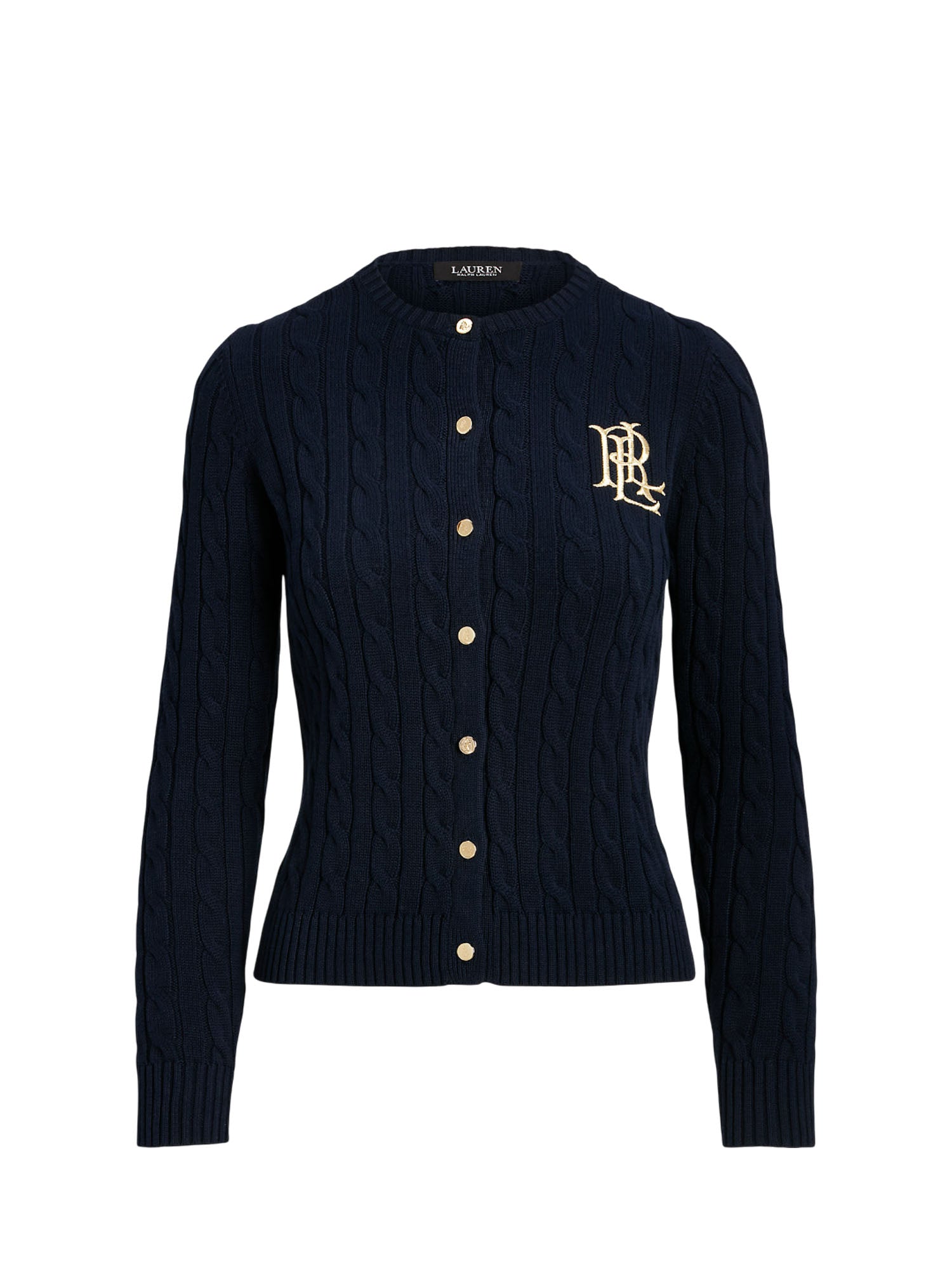 Lauren Ralph Lauren Ralhan Long Sleeve Cardigan Blu