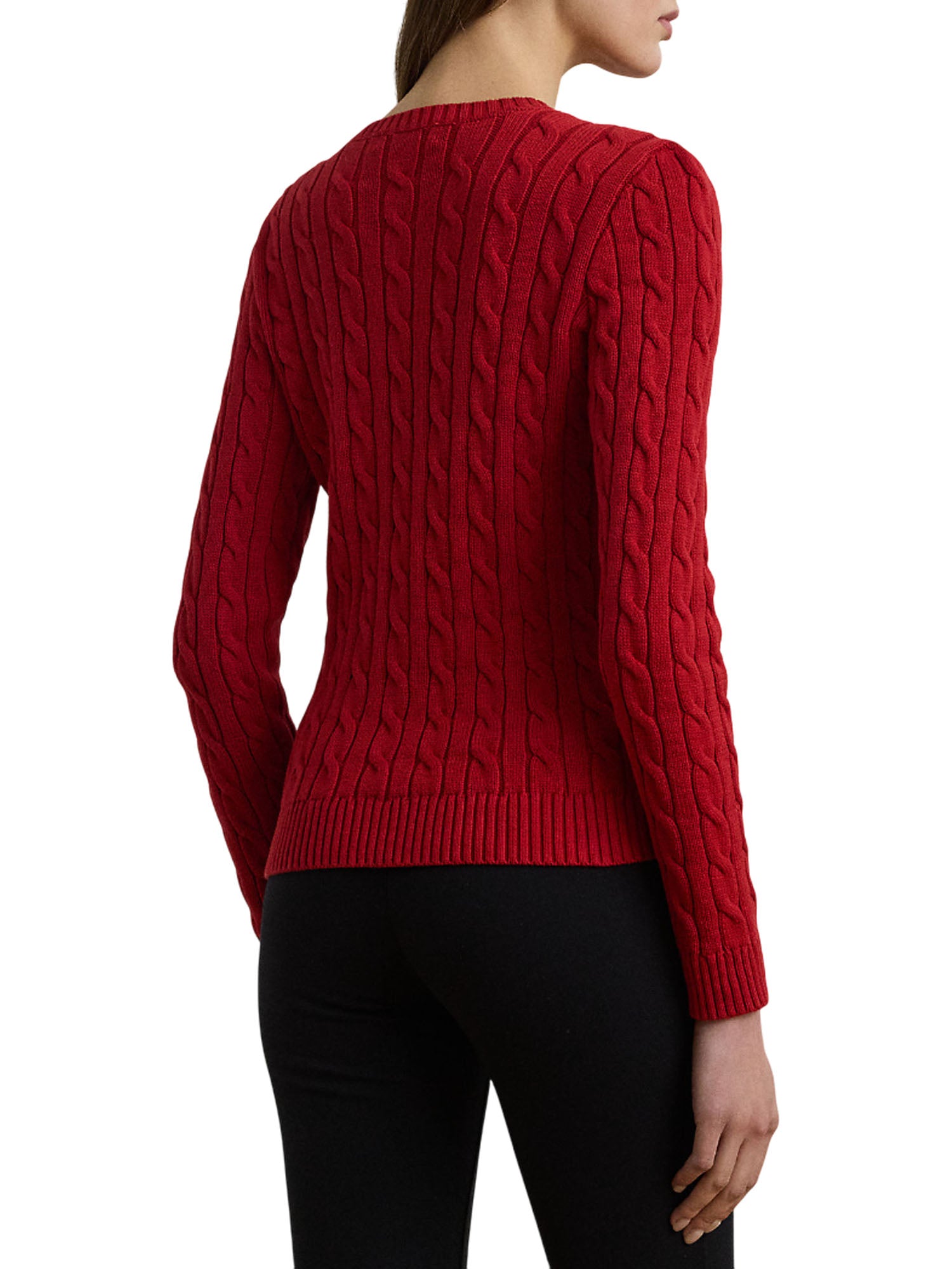 Ralph Lauren Montiva Long Sleeve Pullover Rosso