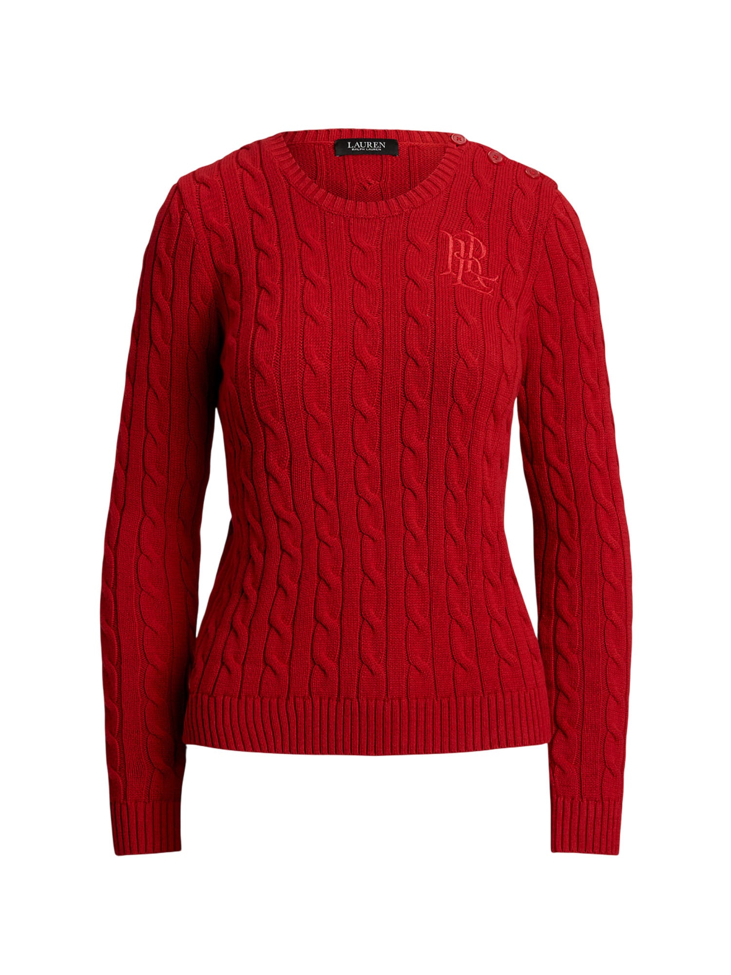 Ralph Lauren Montiva Long Sleeve Pullover Rosso