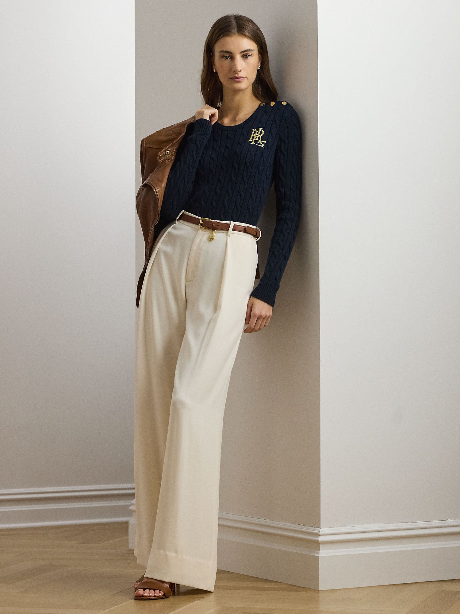 Lauren Ralph Lauren Montiva Long Sleeve Pullover Blu