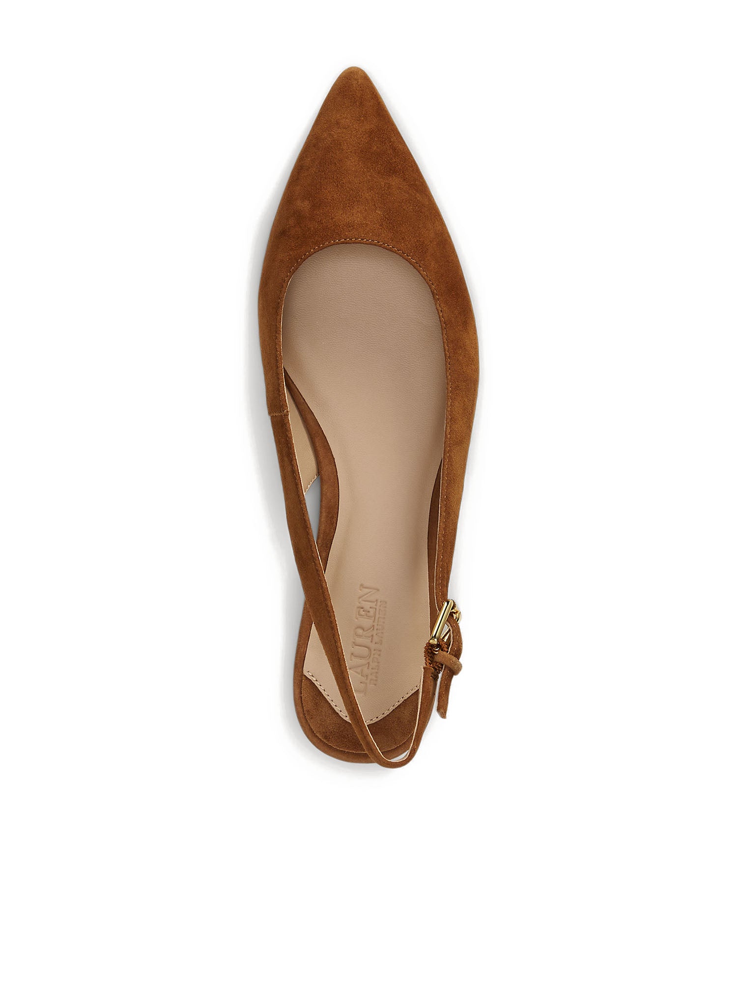 Lauren Ralph Lauren Londyn Slbck Flats Slingback Beige