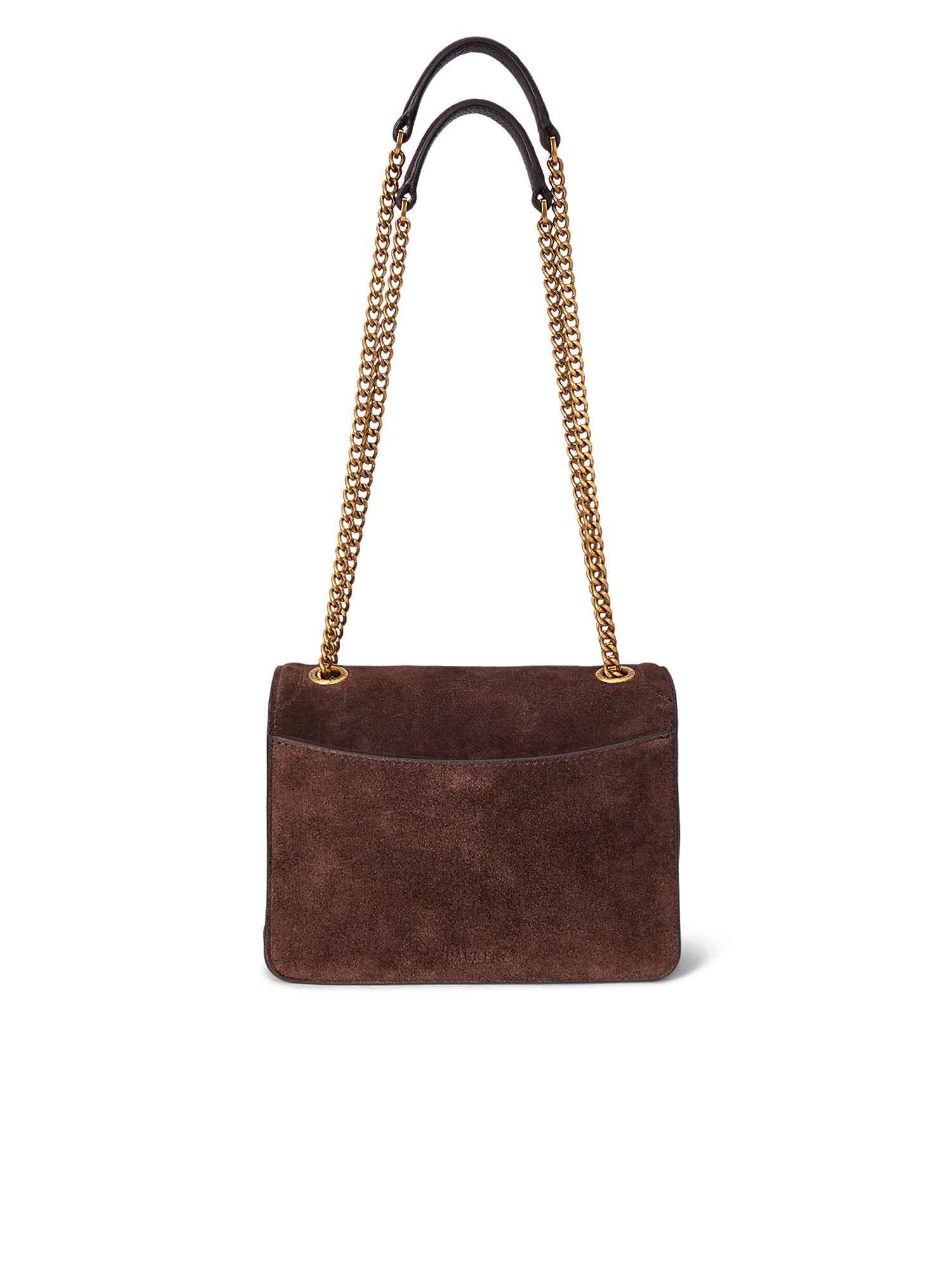 Lauren Ralph Lauren Bradley Sm Shoulder Bag Small Marrone