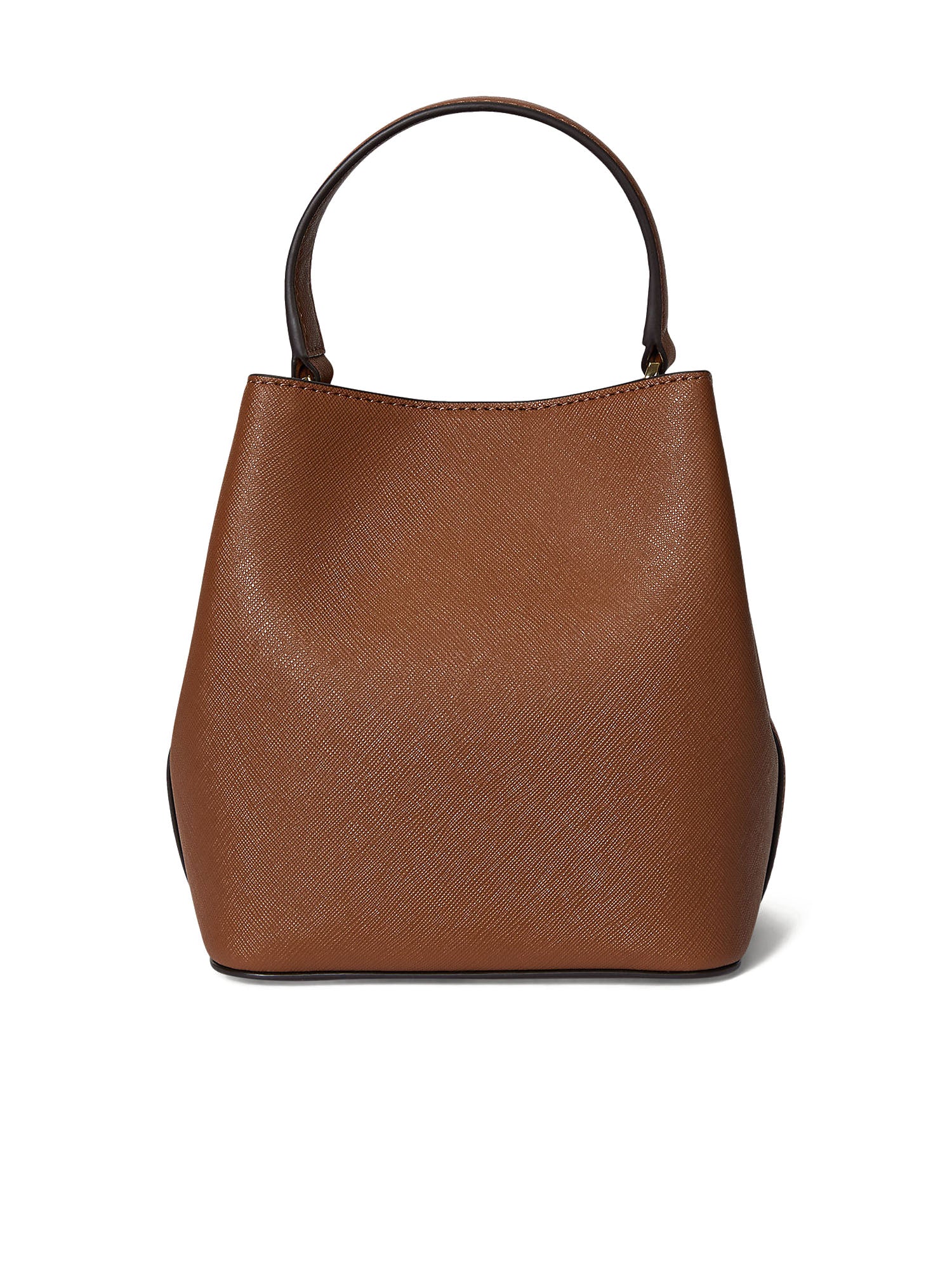 Lauren Ralph Lauren Reese Sm Bkt Bucket Bag Small Marrone