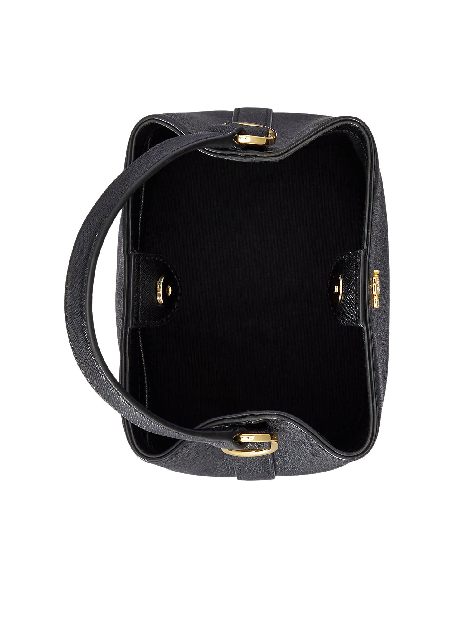 Lauren Ralph Lauren Reese Sm Bkt Bucket Bag Small Nero
