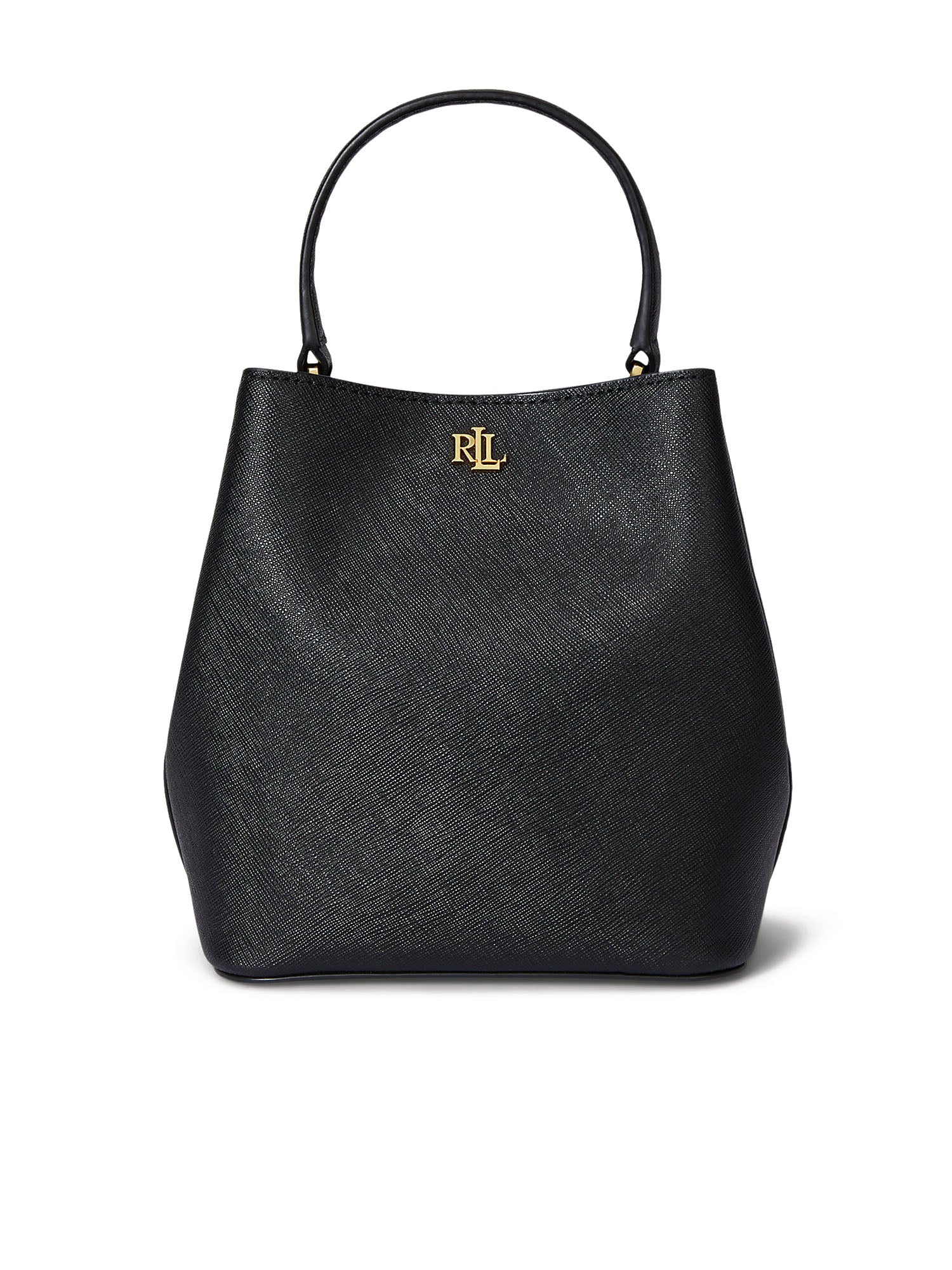 Lauren Ralph Lauren Reese Sm Bkt Bucket Bag Small Nero