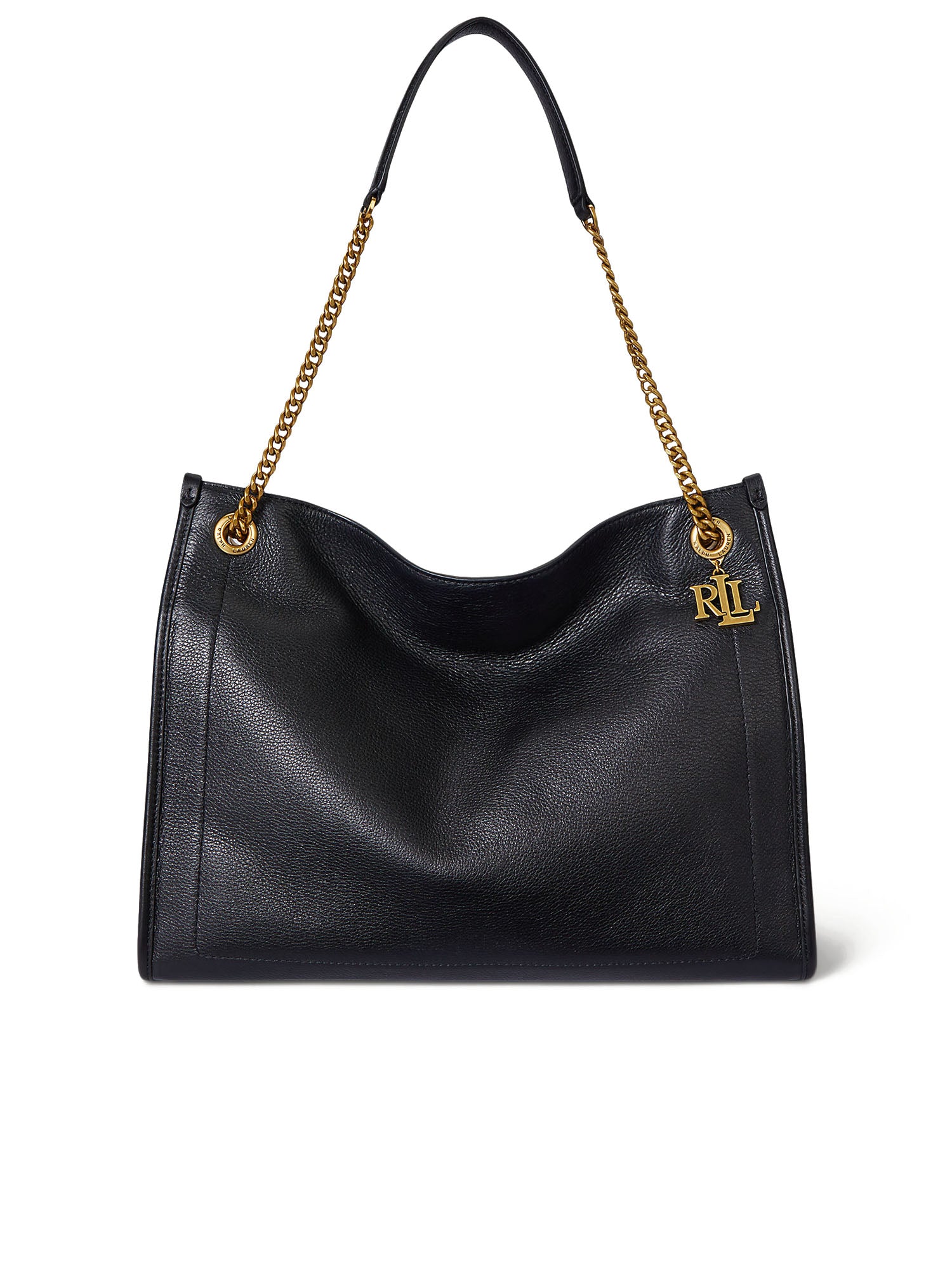 Lauren Ralph Lauren Brdly Shppr Tote Large Nero