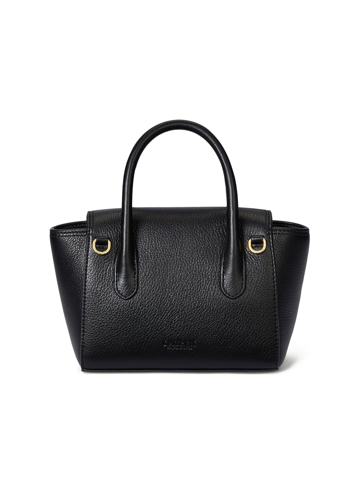 Lauren Ralph Lauren Tnnr Sm Schl Satchel Small Nero
