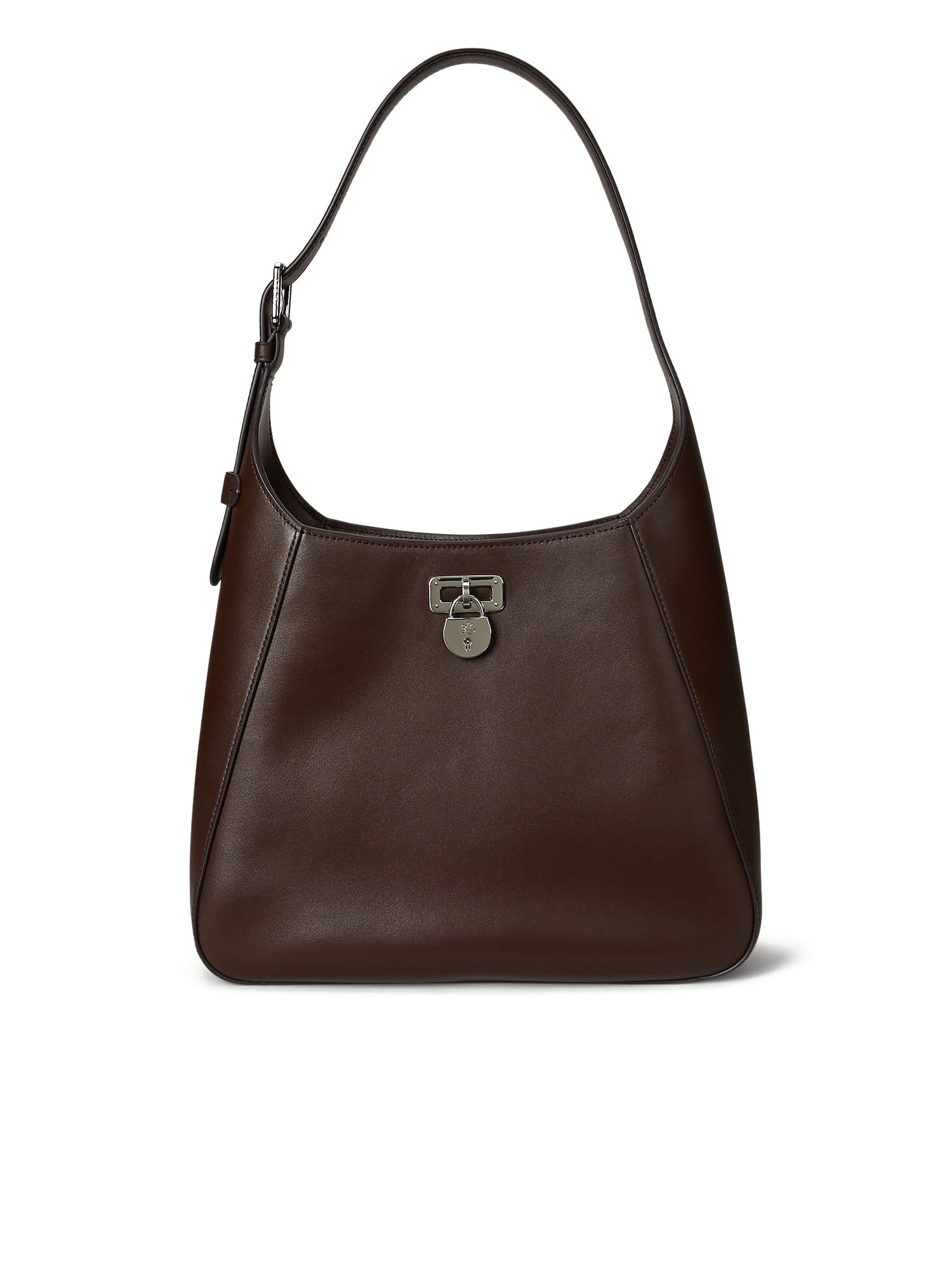 Lauren Ralph Lauren Tanner Lg Sh Shoulder Bag Large Marrone
