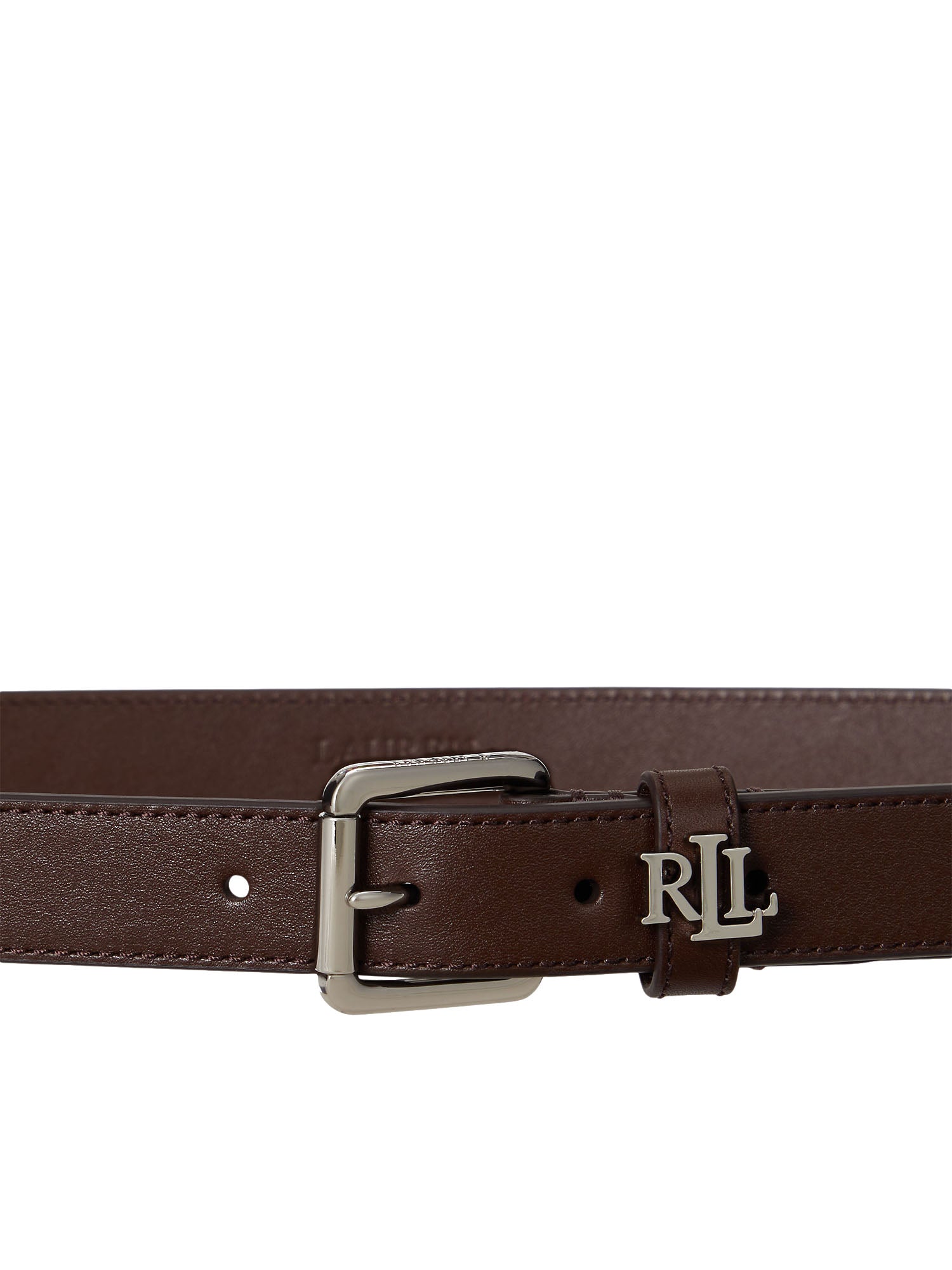 Lauren Ralph Lauren Lgo Kpper 25 Belt Skinny Marrone