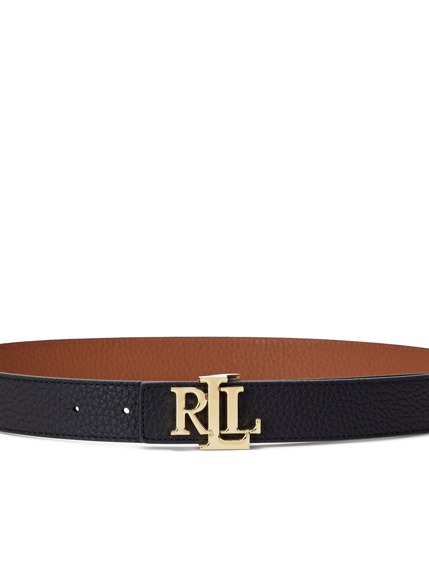 Lauren Ralph Lauren Rev Lrl 30 Belt Medium Reversible Nero