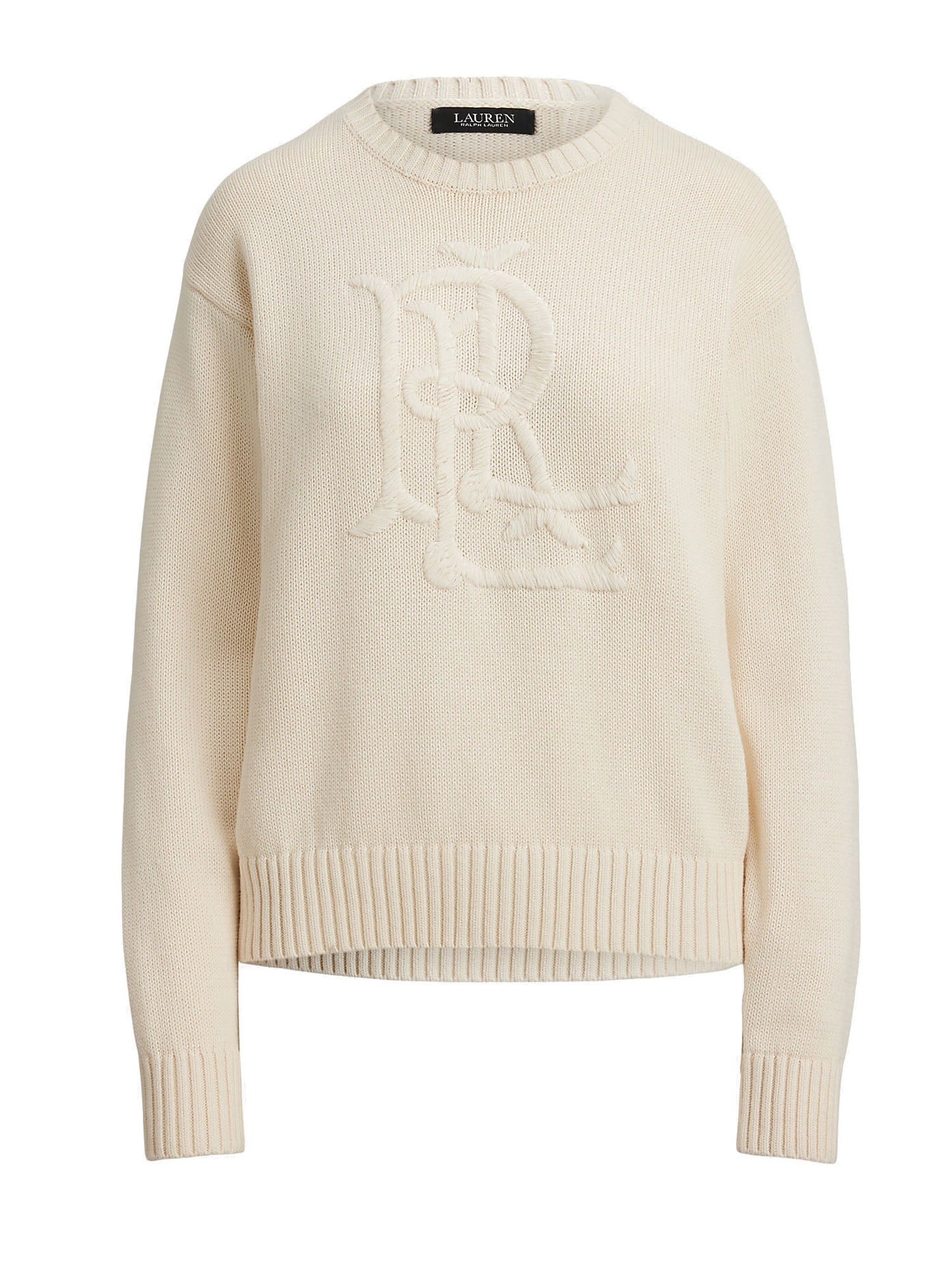 Lauren Ralph Lauren Riednee Long Sleeve Donna Bianco