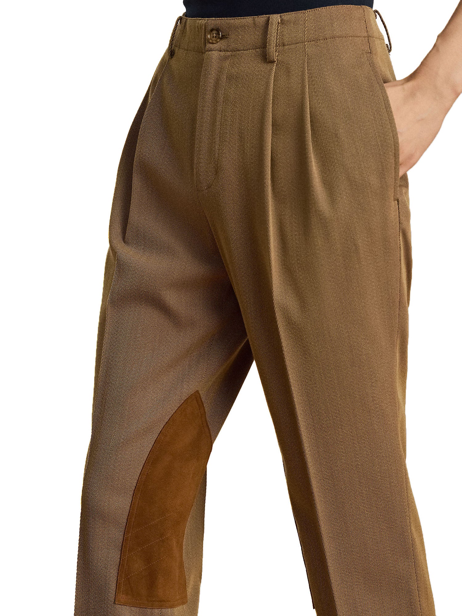Lauren Ralph Lauren Calaird Ankle Pantalone Donna Beige