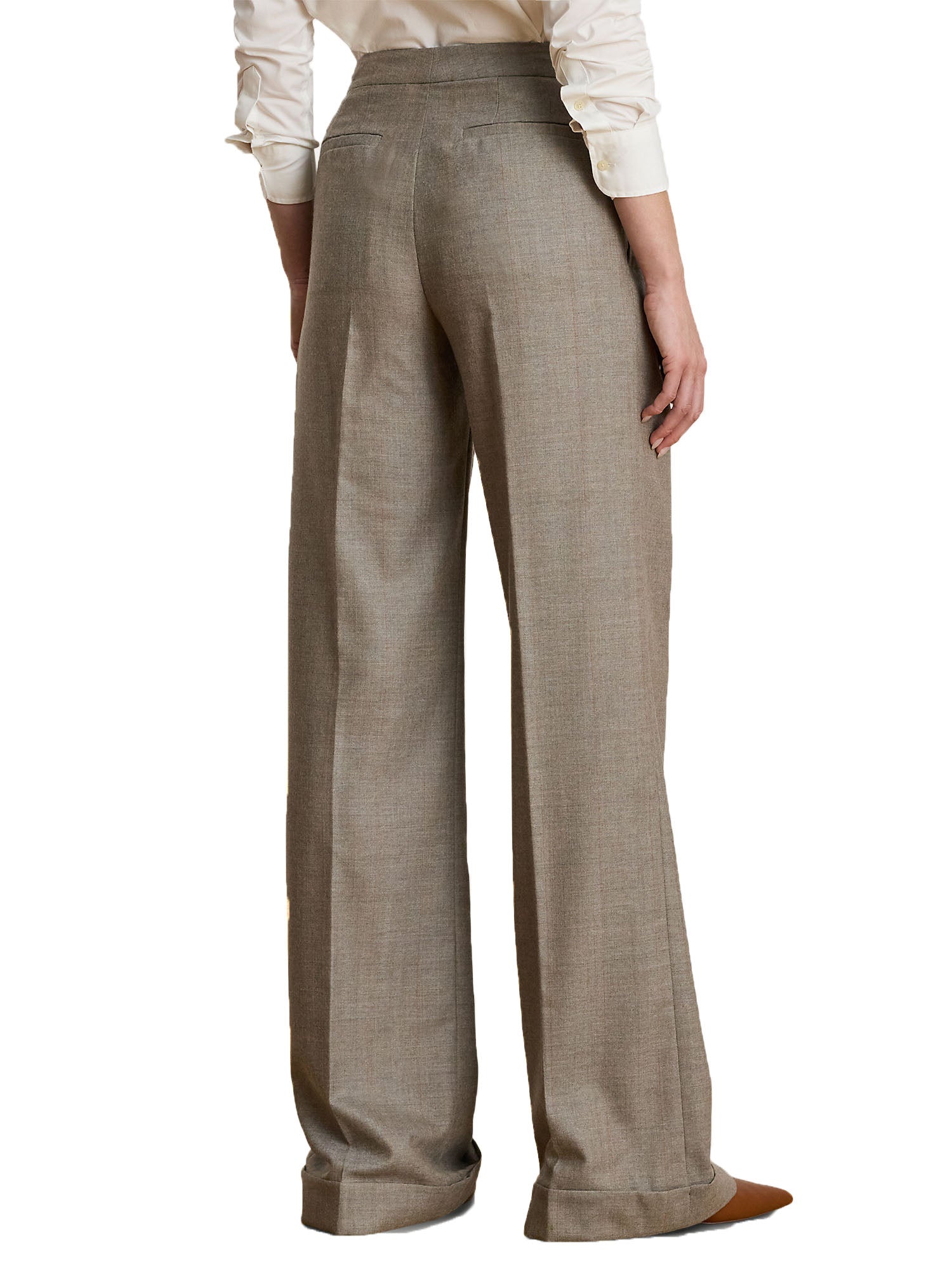 Lauren Ralph Lauren Wilva Full Lenght Pantalone Donna Beige