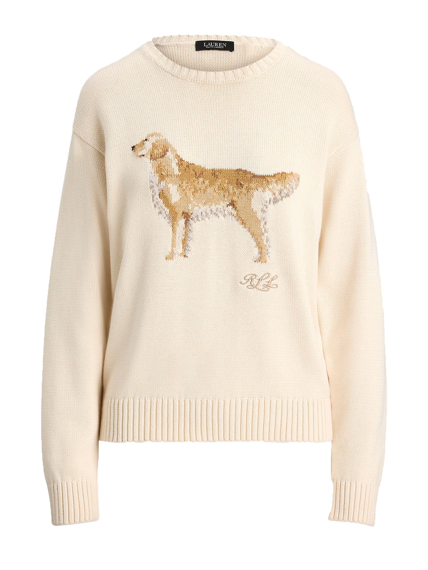 Lauren Ralph Lauren Riednee Long Sleeve Bianco