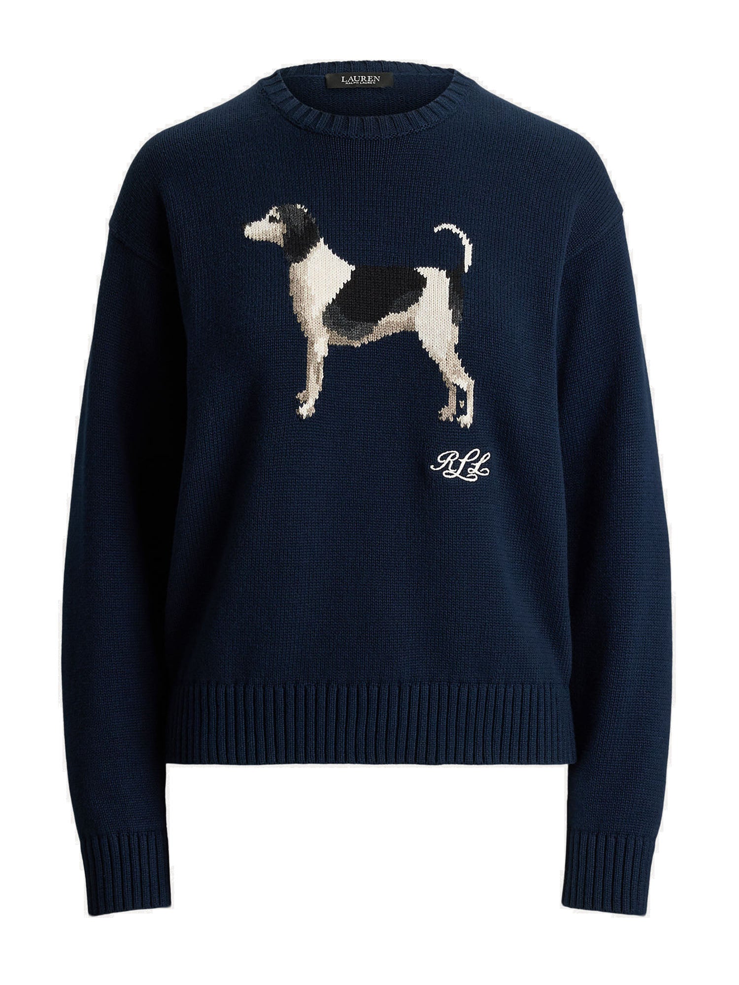 Lauren Ralph Lauren Riednee Long Sleeve Maglione Donna Blu