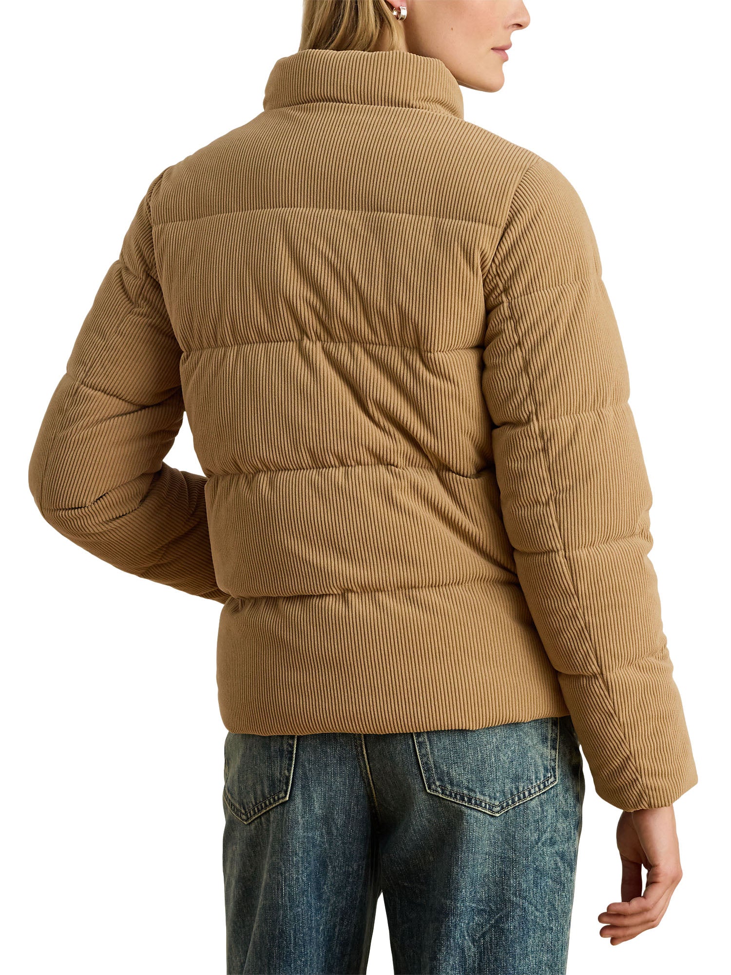 Lauren Ralph Lauren Crd Puffet Giacca Donna Marrone