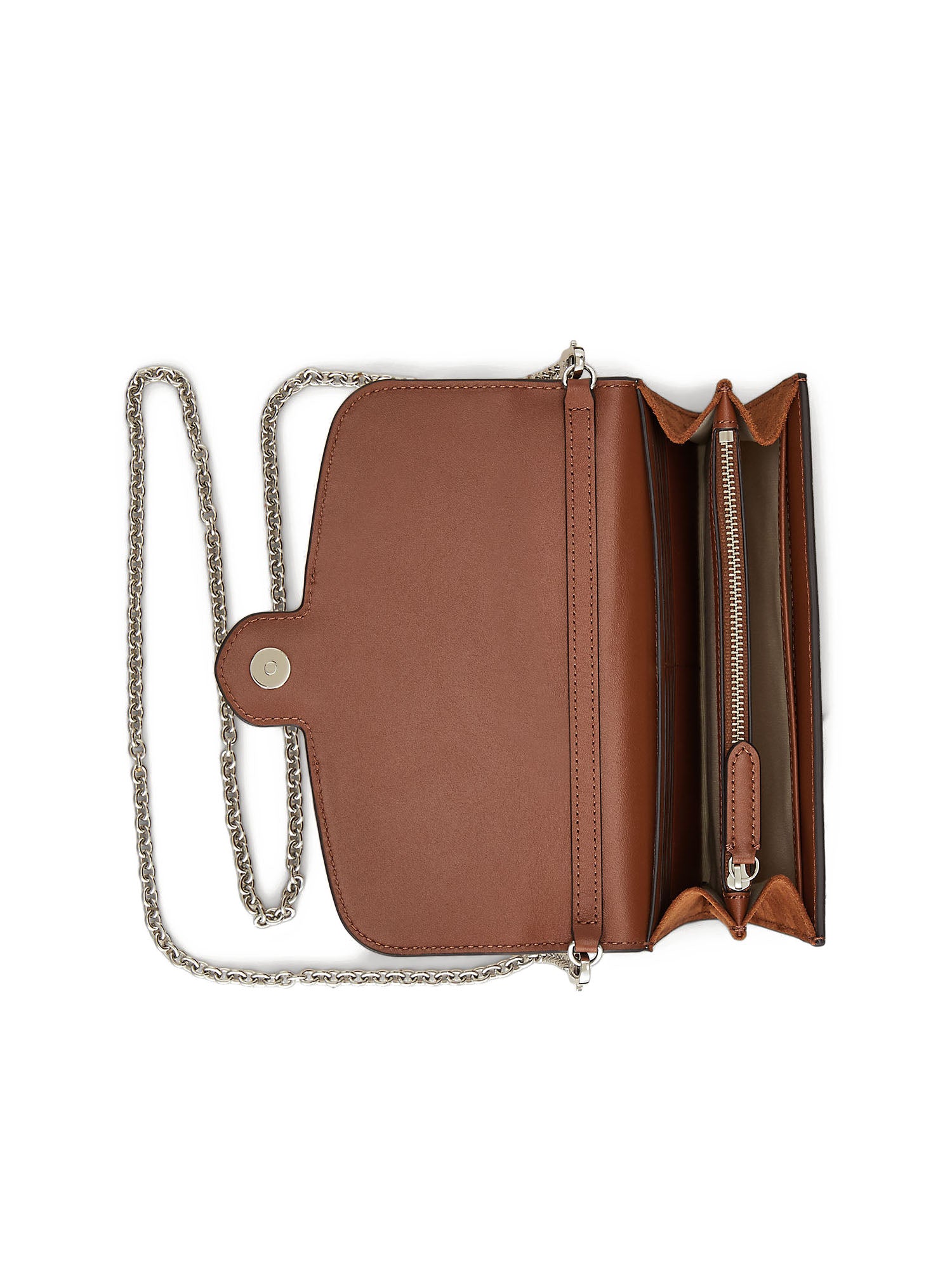 Lauren Ralph Lauren Adair 20 Wallet On A Chain Beige