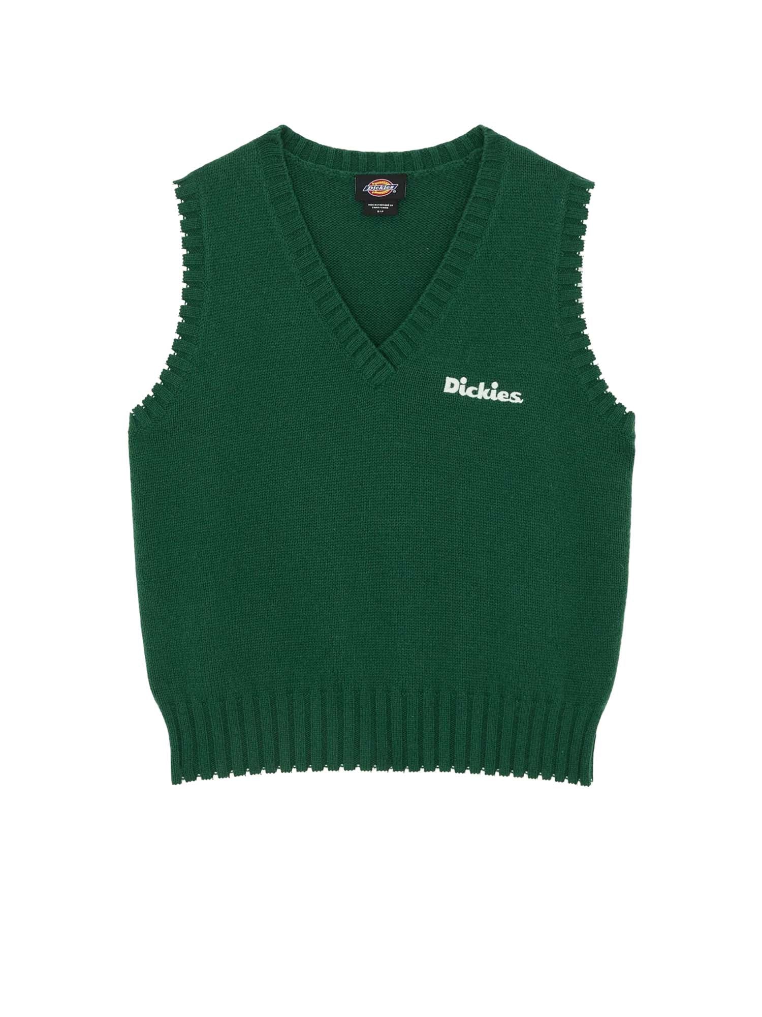 Dickies Gilet in maglia Slayden Verde